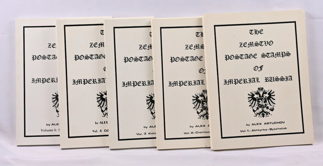 The Zemstvo postage stamps of Imperial Russia, Alex Artuchov, the