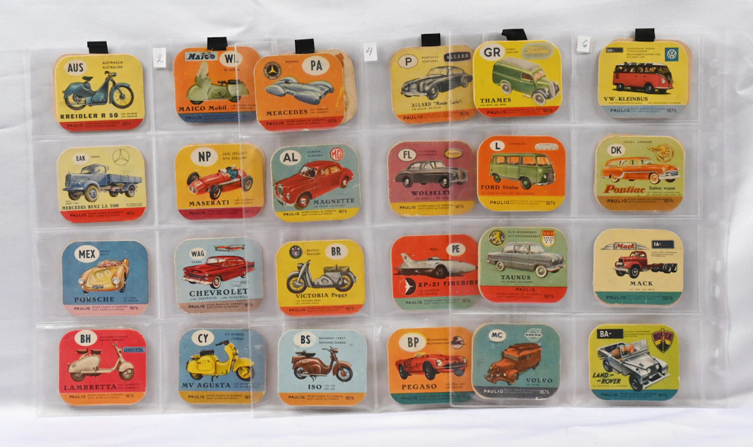 Paulig coffee package pictures selection, over 130 different.