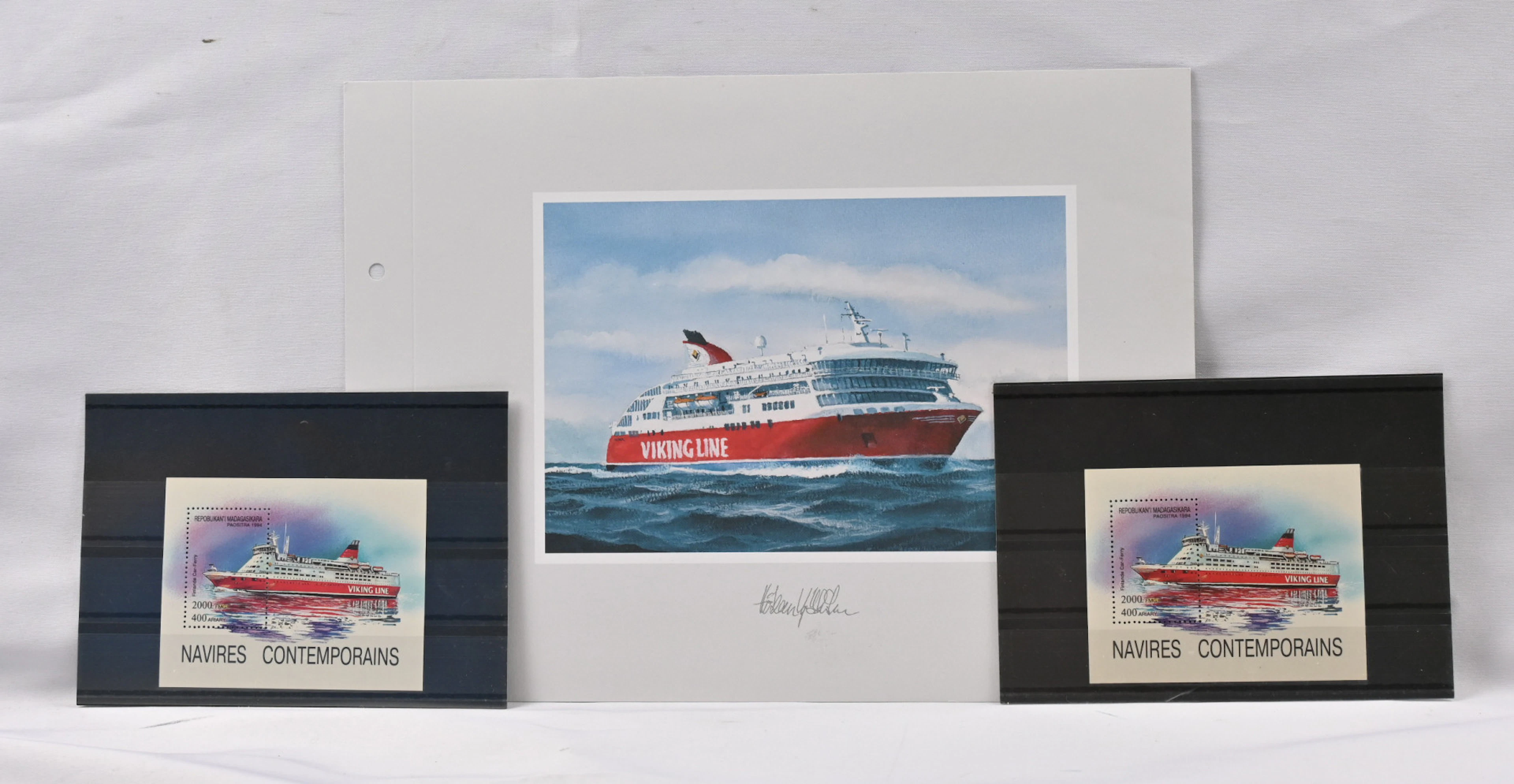 Viking Line, small selection of ships, including eg. Aland Island