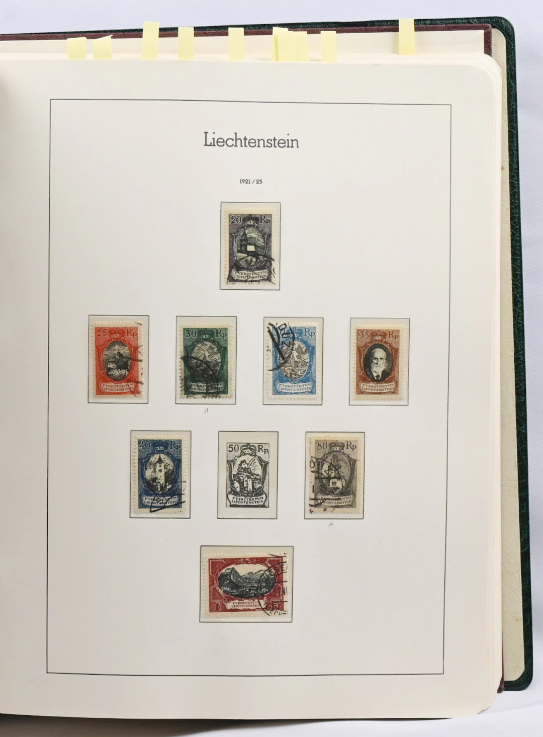 1912 - 1975 collection of used and mint material in a Leuchtturm album