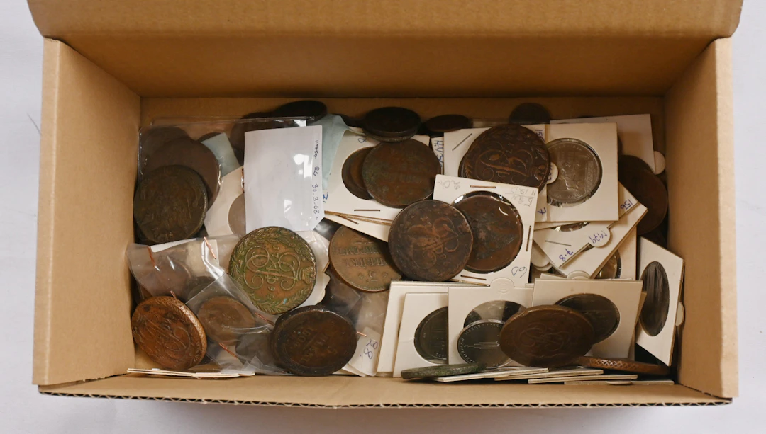 Interesting selection of coins from the 1700s onwards, approximately