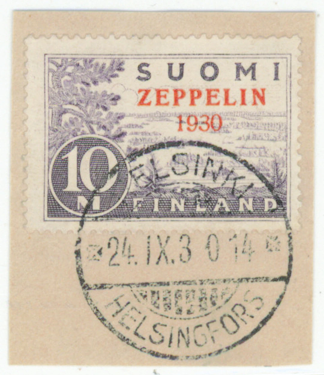 Zeppelin used on a beautiful fragment.