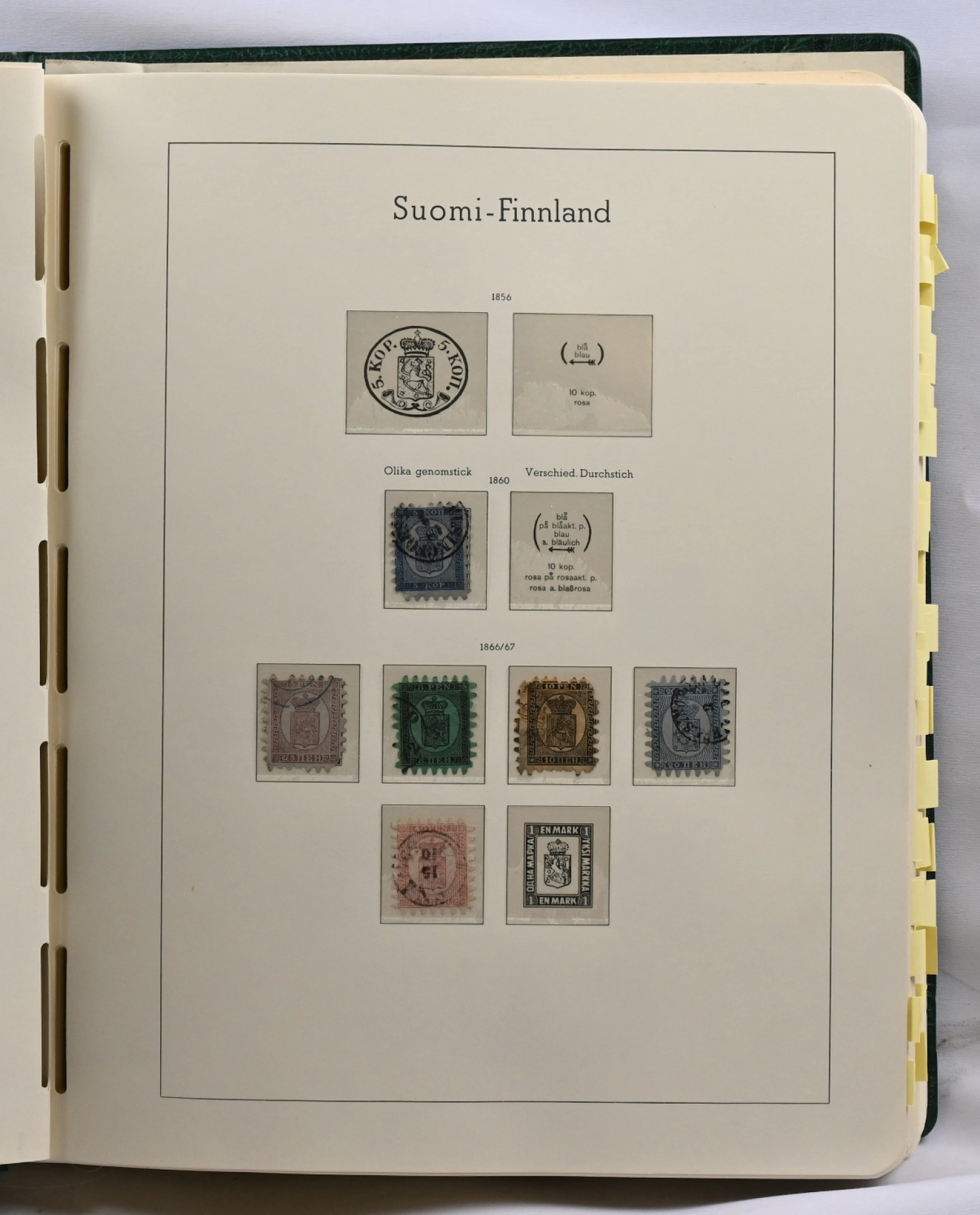 1860 - 2008 exceptionally fine used collection where aimed to collect