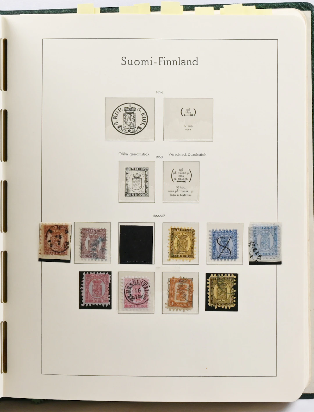 1866 - 1982 fine collection in album with mounts, eg. issue 1891 stamps