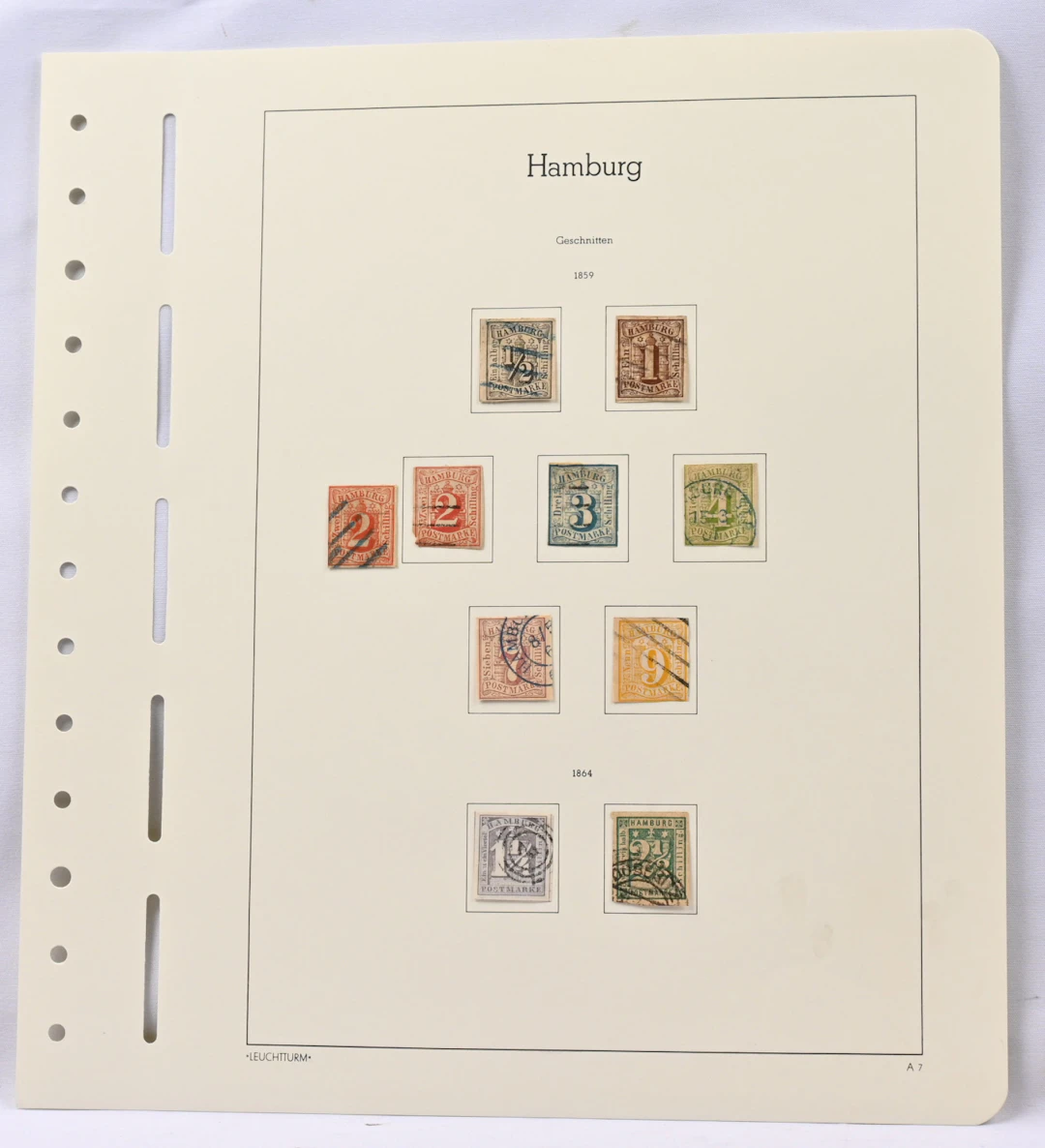 Hamburg, Hannover, Heligoland, Oldenburg and Lübeck, collection on