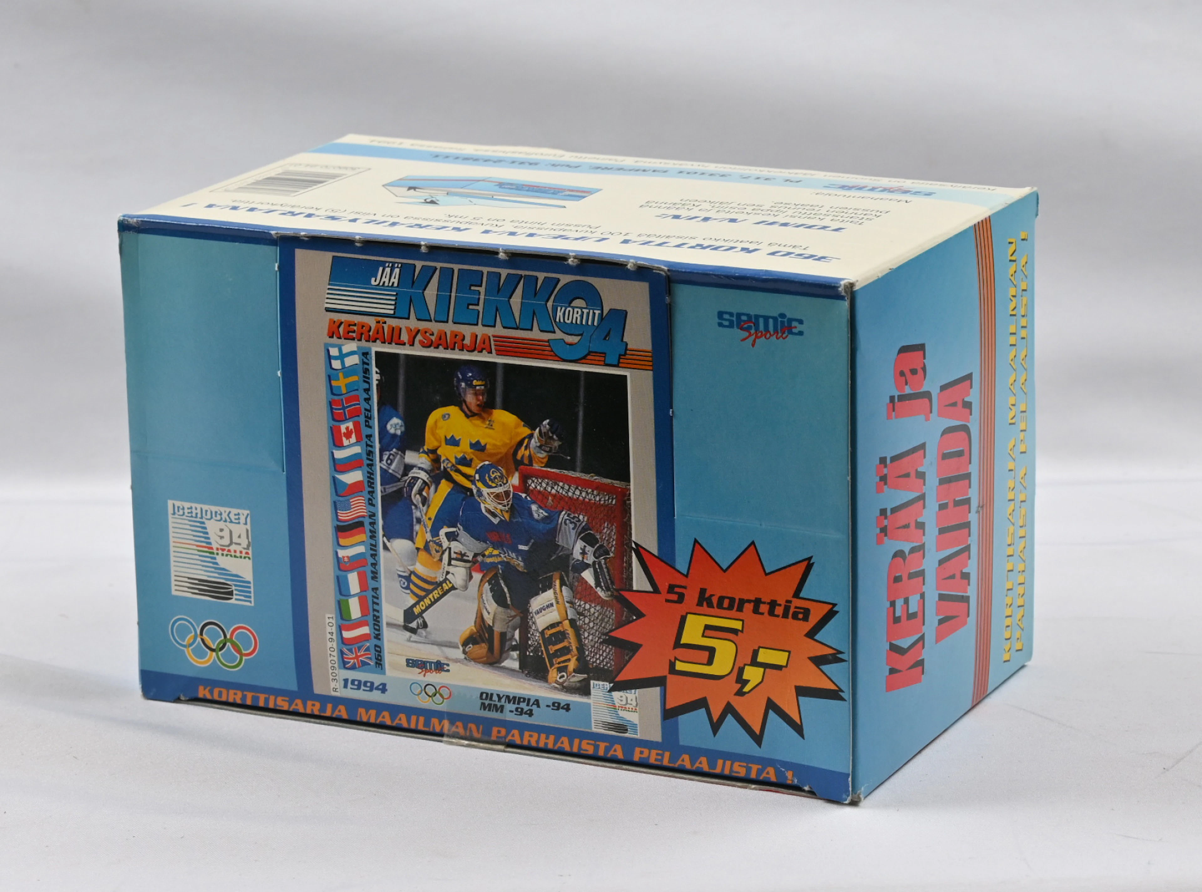 1994 Ice hockey box, 100 packs in a box.