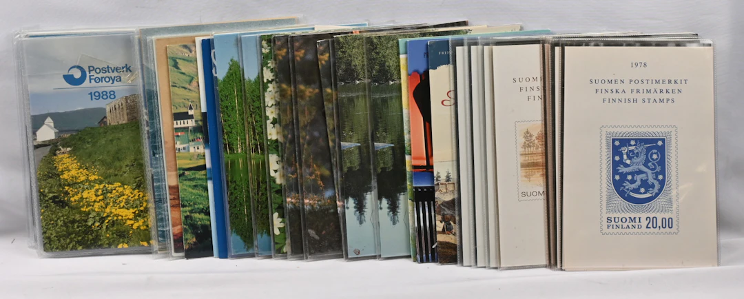 1978 - 2006 Finland, Aland Island and Faroer Islands year sets over