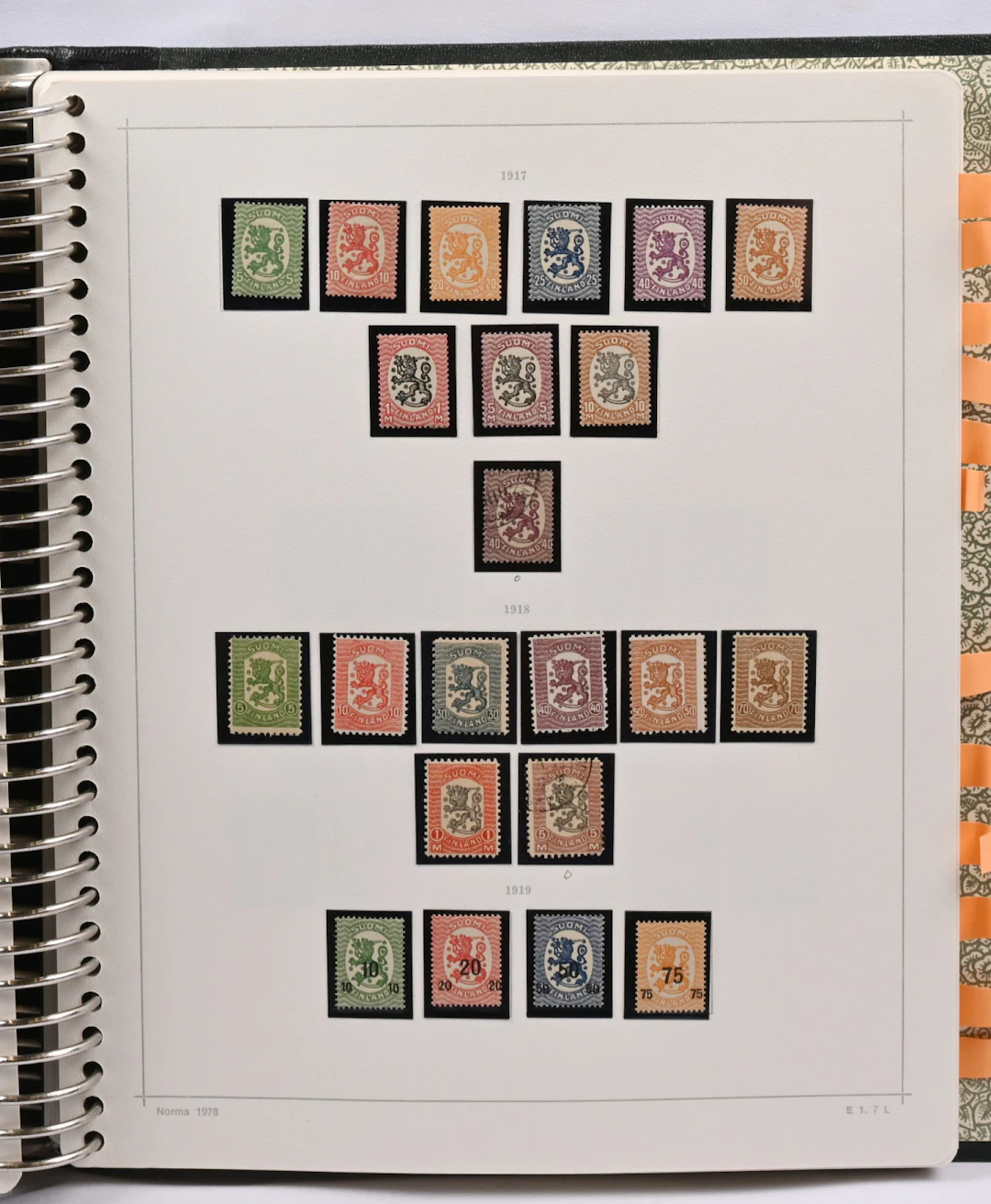 1917 - 1980 Extremely fine mainly MNH ** (a little bit * / used) collection