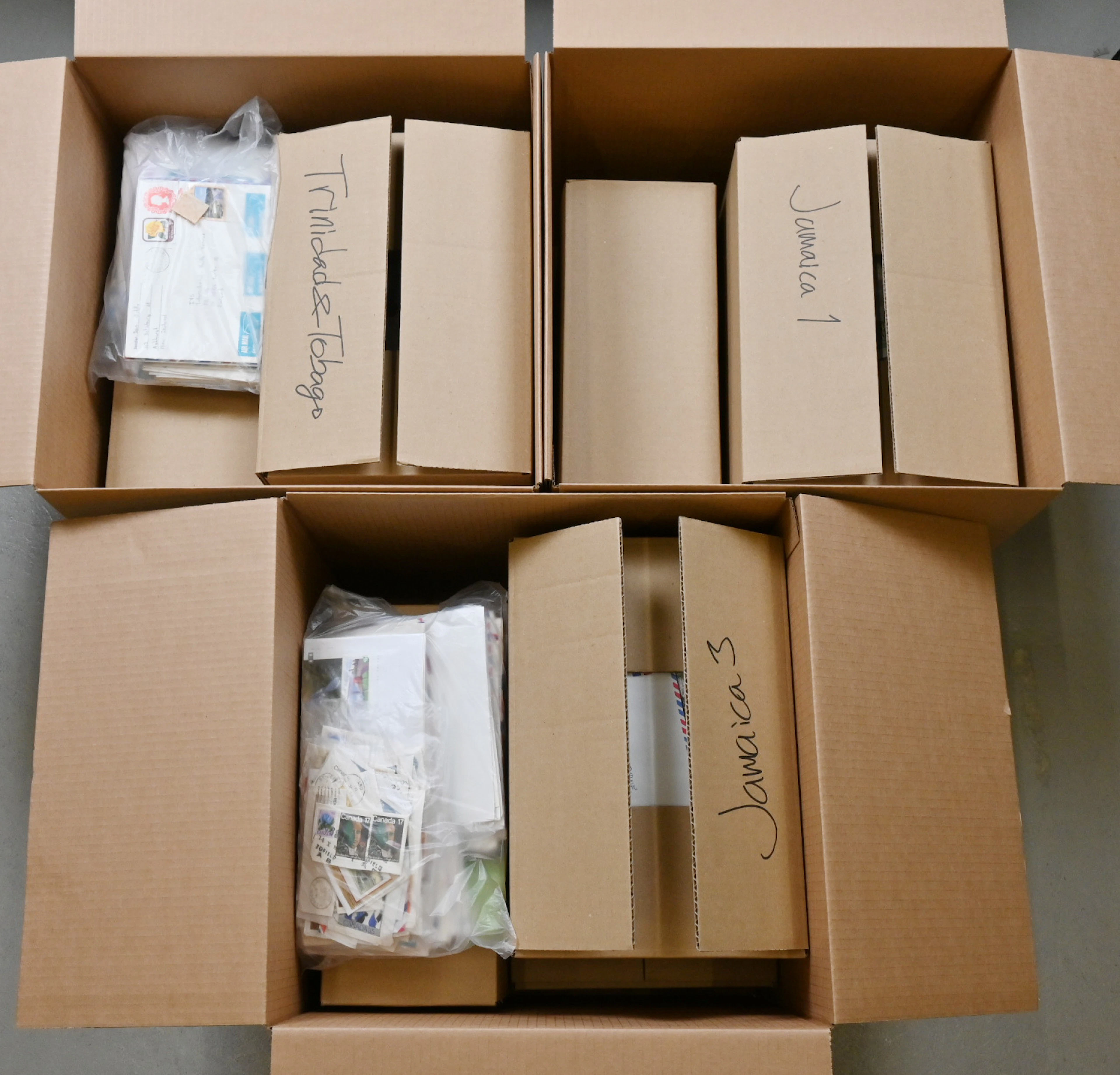 The American continents and Australia, selection of IYS mail from