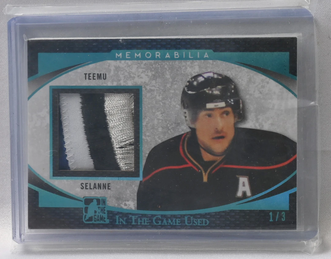 Teemu Selänne ITG Leaf Patch 1/3.