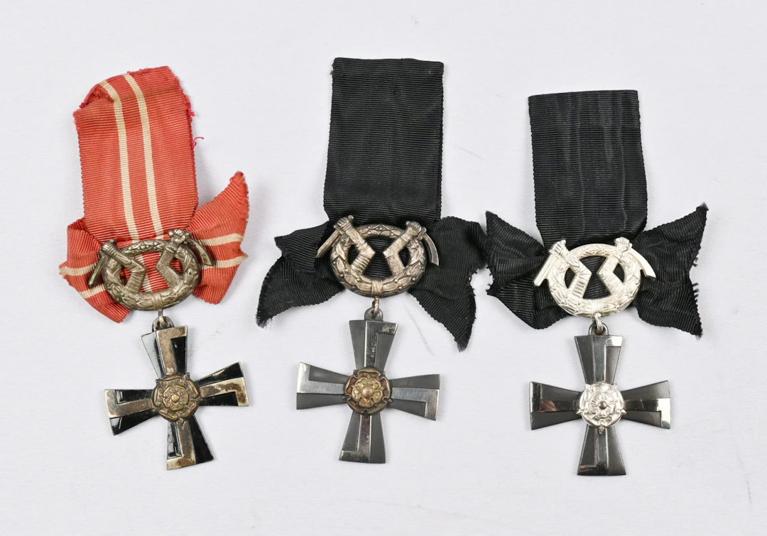 Cross of Liberty 4th class with swords 1939, as well as two Mourning