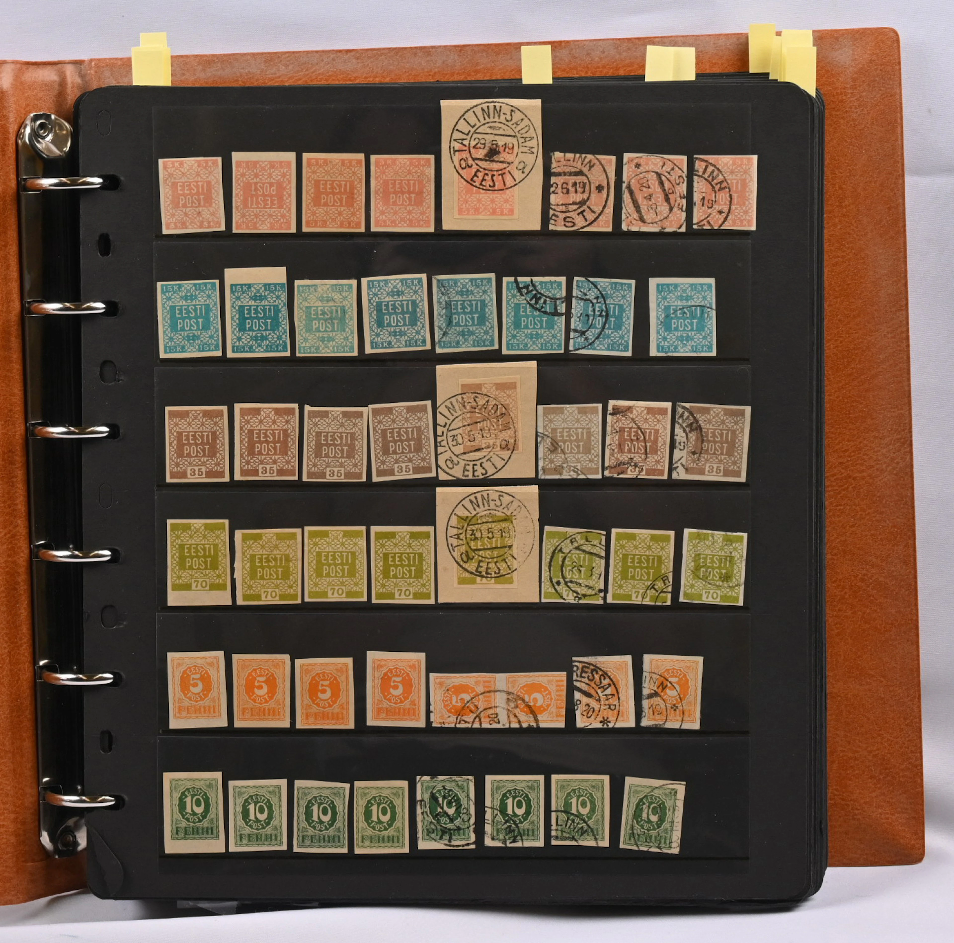 1918 - 2011 collection/stock material on Visir album. Used and mint
