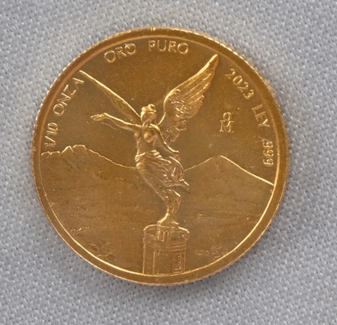 Mexico 2023 Libertad, gold.