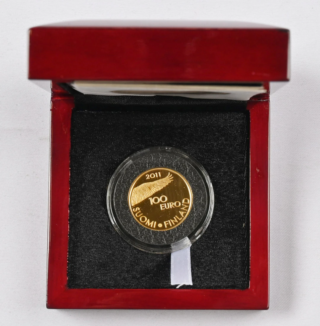 2011 100€ Bank of Finland 200 years, gold