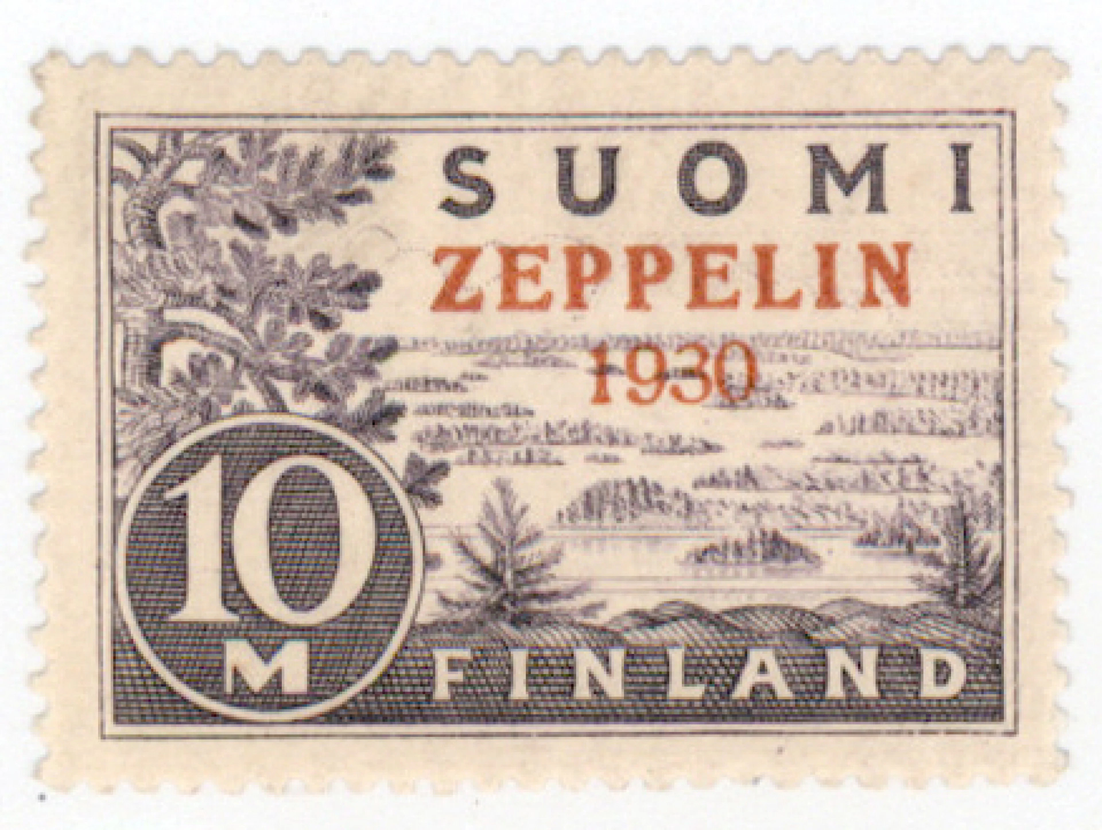Zeppelin very fine mint **. Certificate: Schwenson (2008).