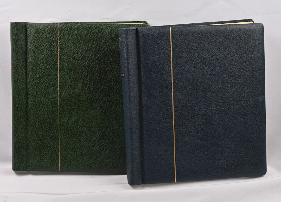 Newer (1980 - 1990s) used fine stock in two thick albums.