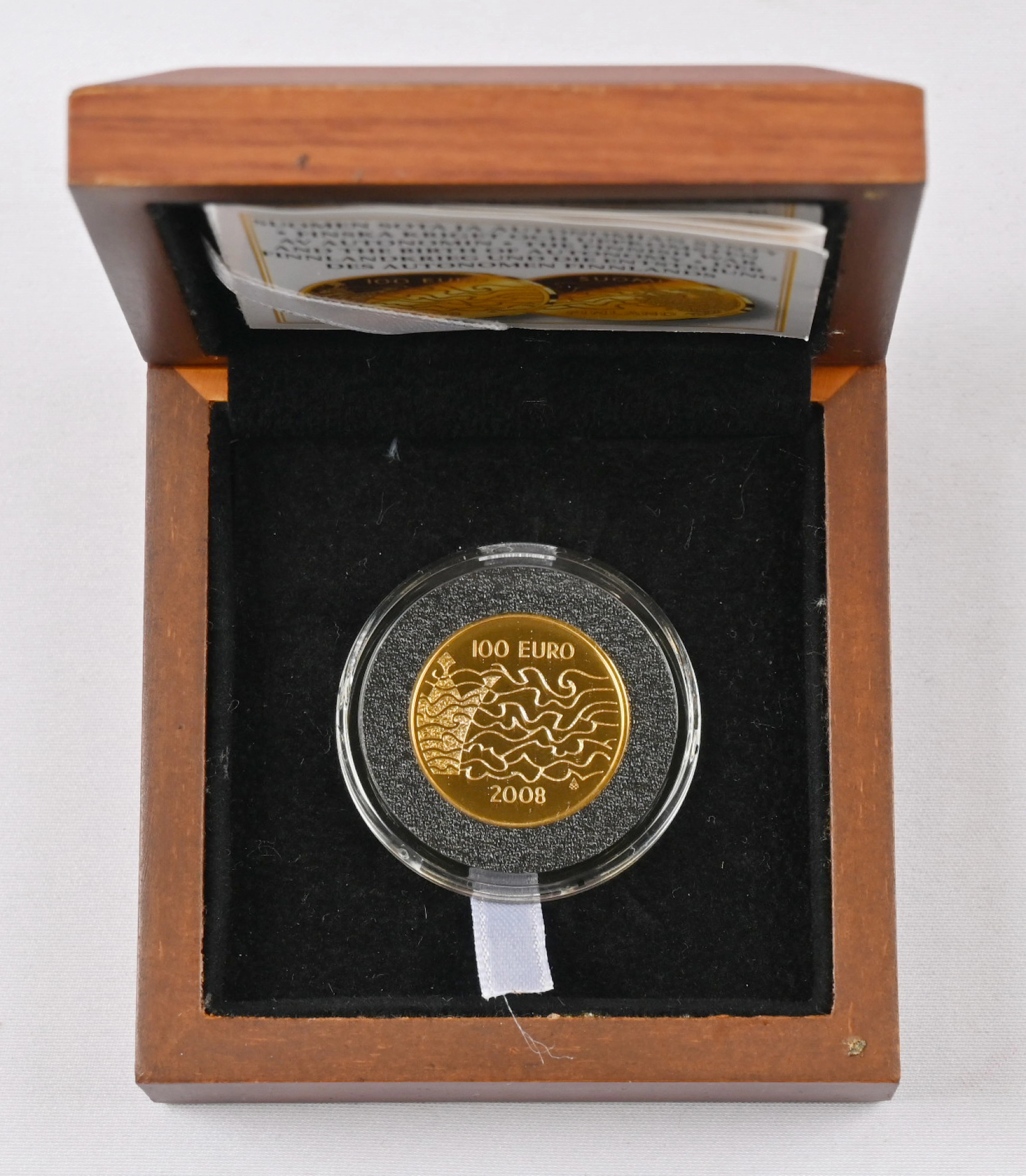 2008 100€ War of Finland and the birth of autonomy, gold
