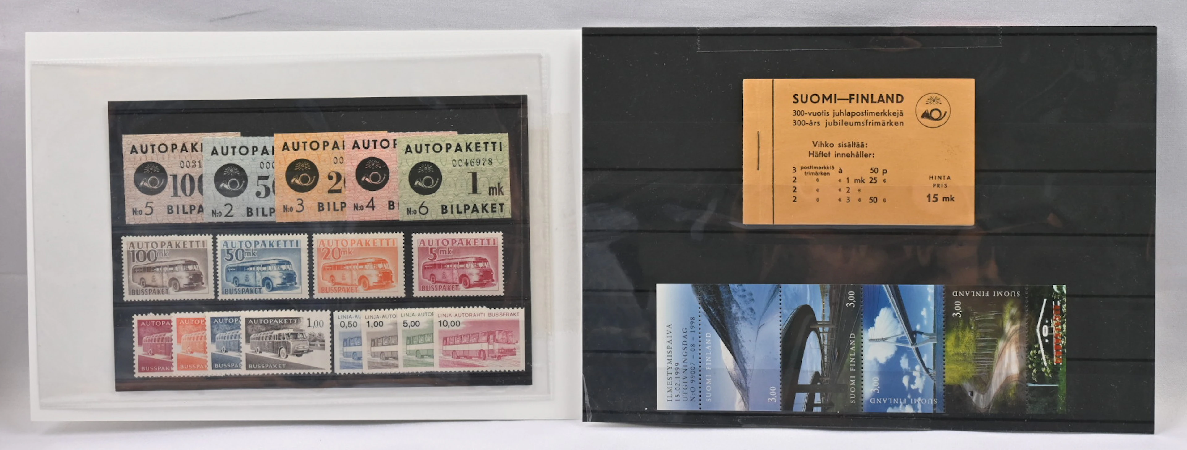1938 post celebration first day cancelled booklet and 1999 road booklet