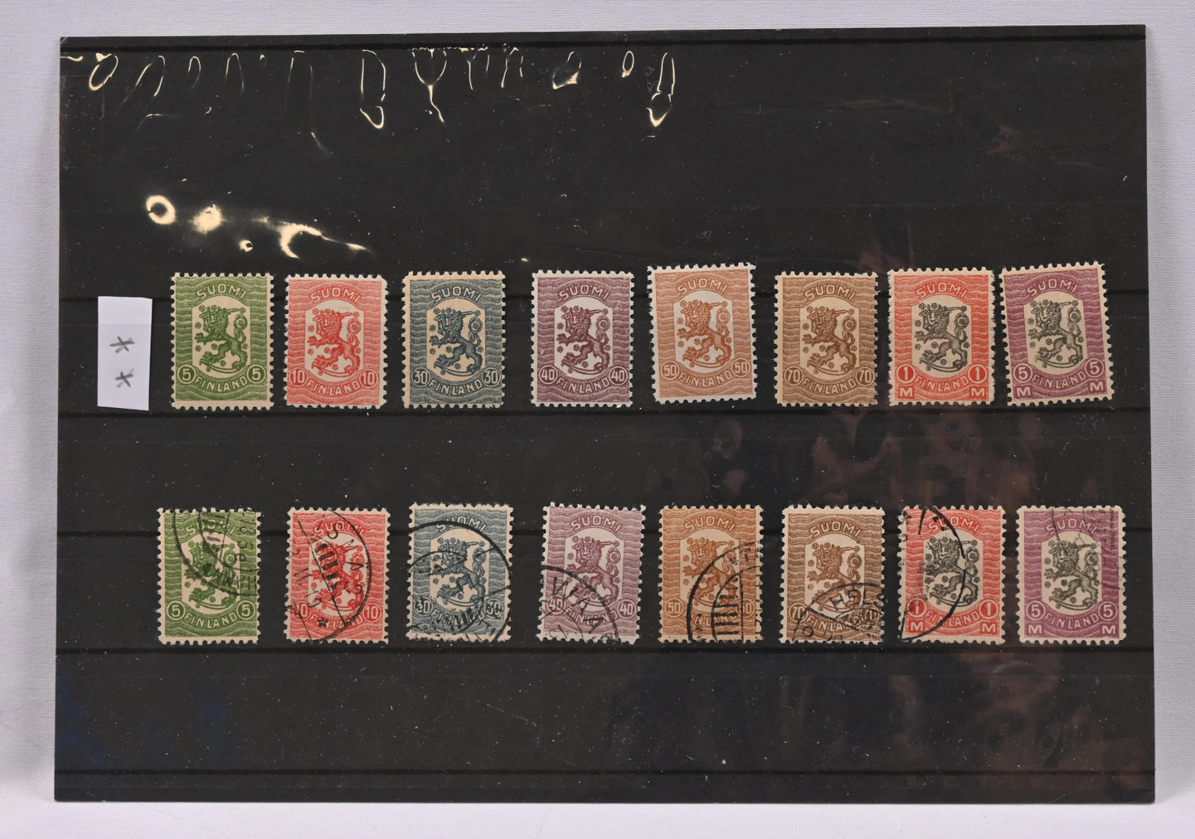Used and very fine mint ** sets.