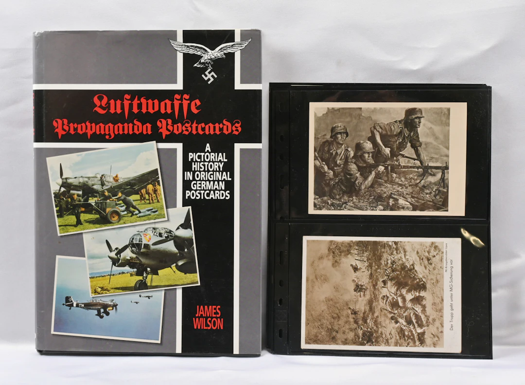 Germany, a rare fine selection of better WWII era propaganda cards.
