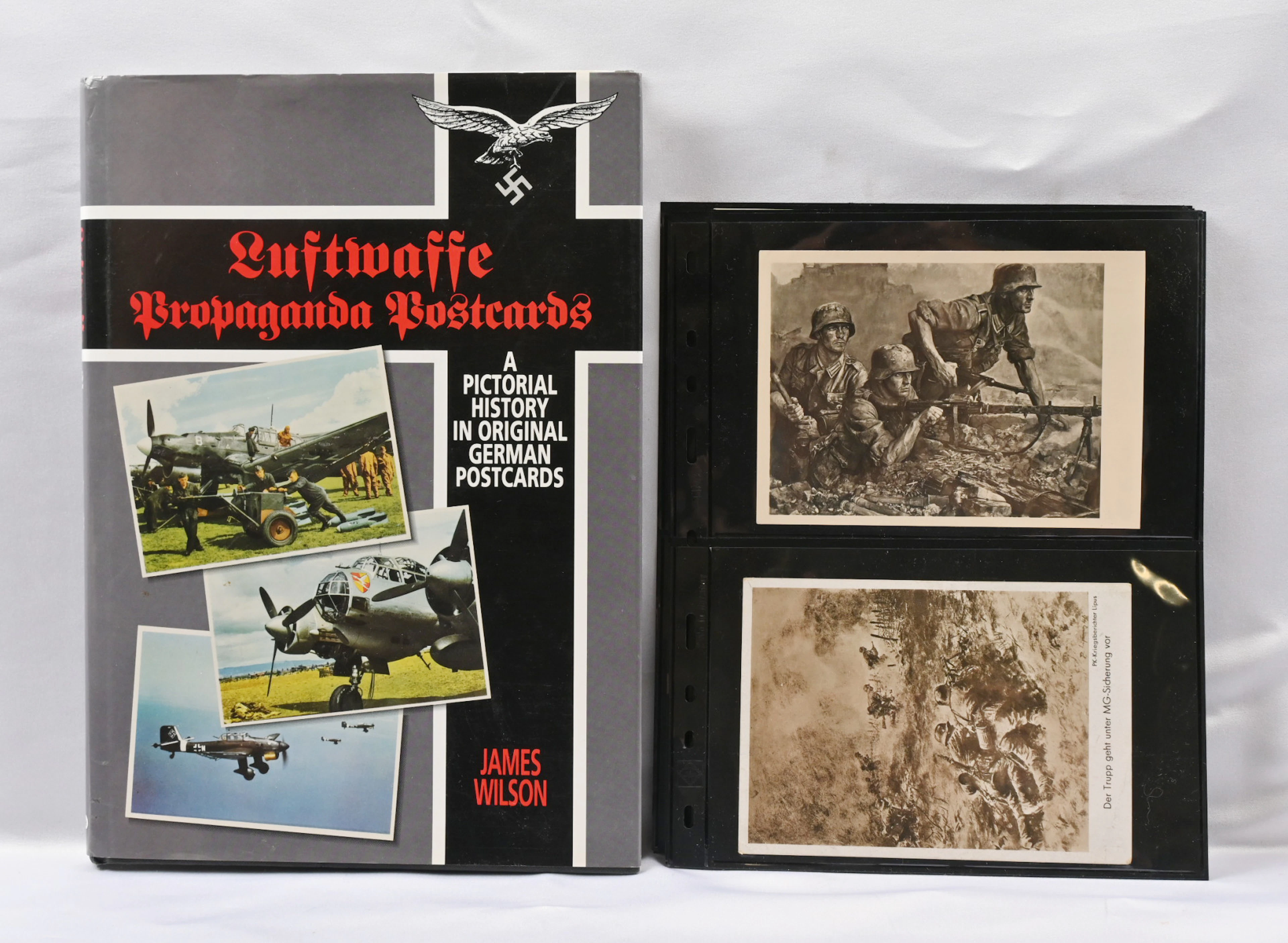 Germany, a rare fine selection of better WWII era propaganda cards.