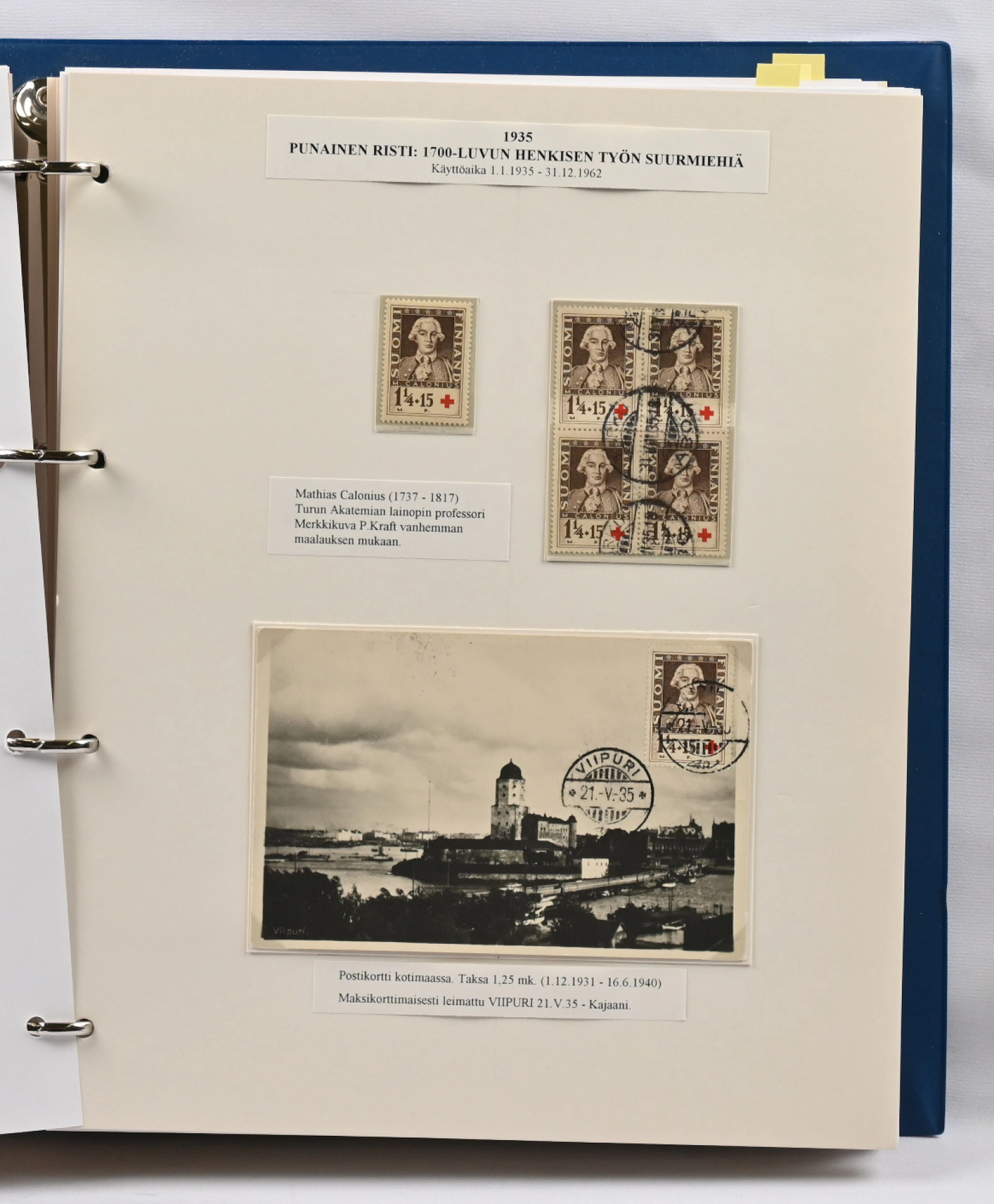 1930 - 1945 Red Cross collection mounted on pages including stamps
