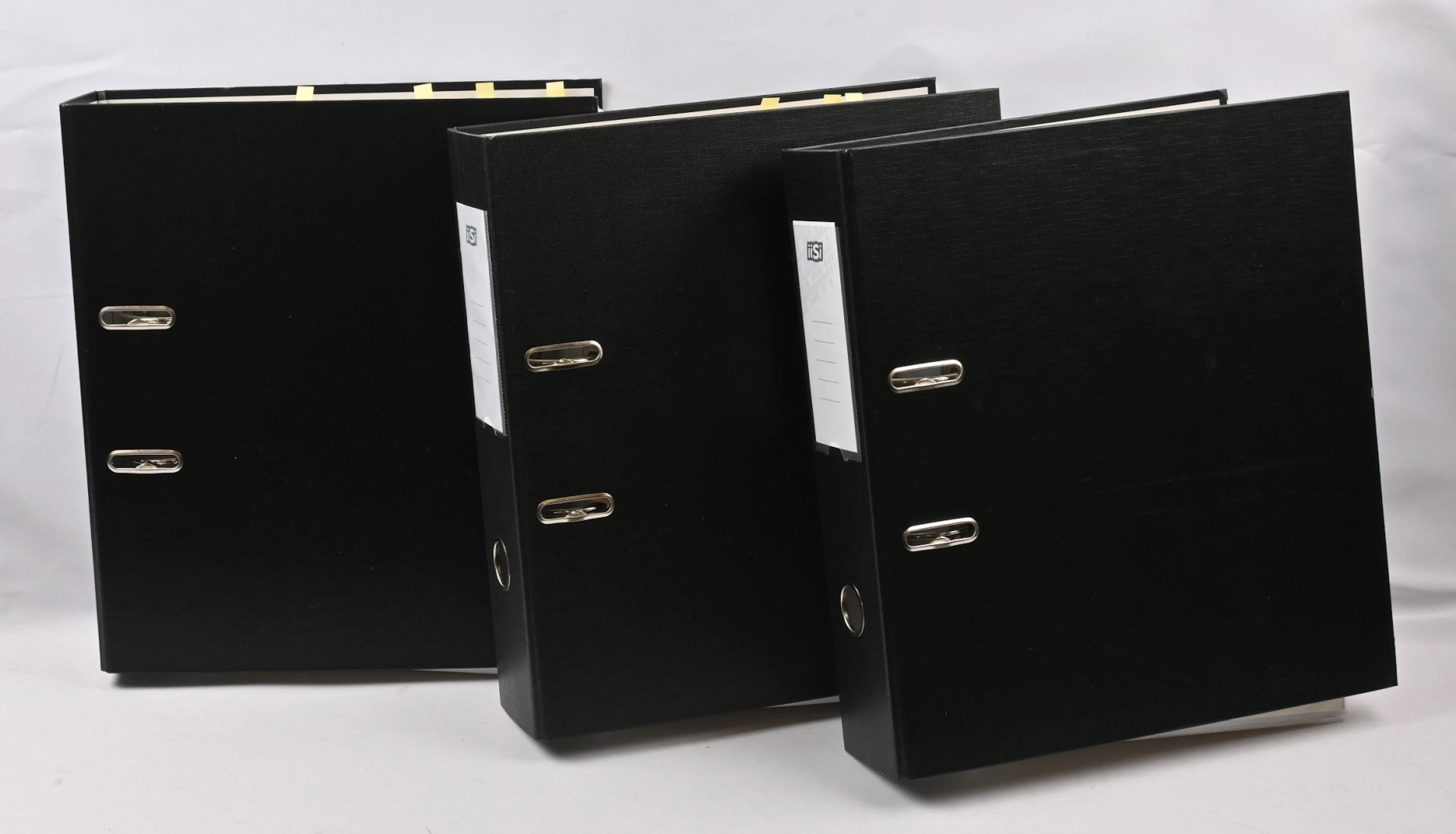 1945 - 1988 collection mounted on pages in three thick binders. On