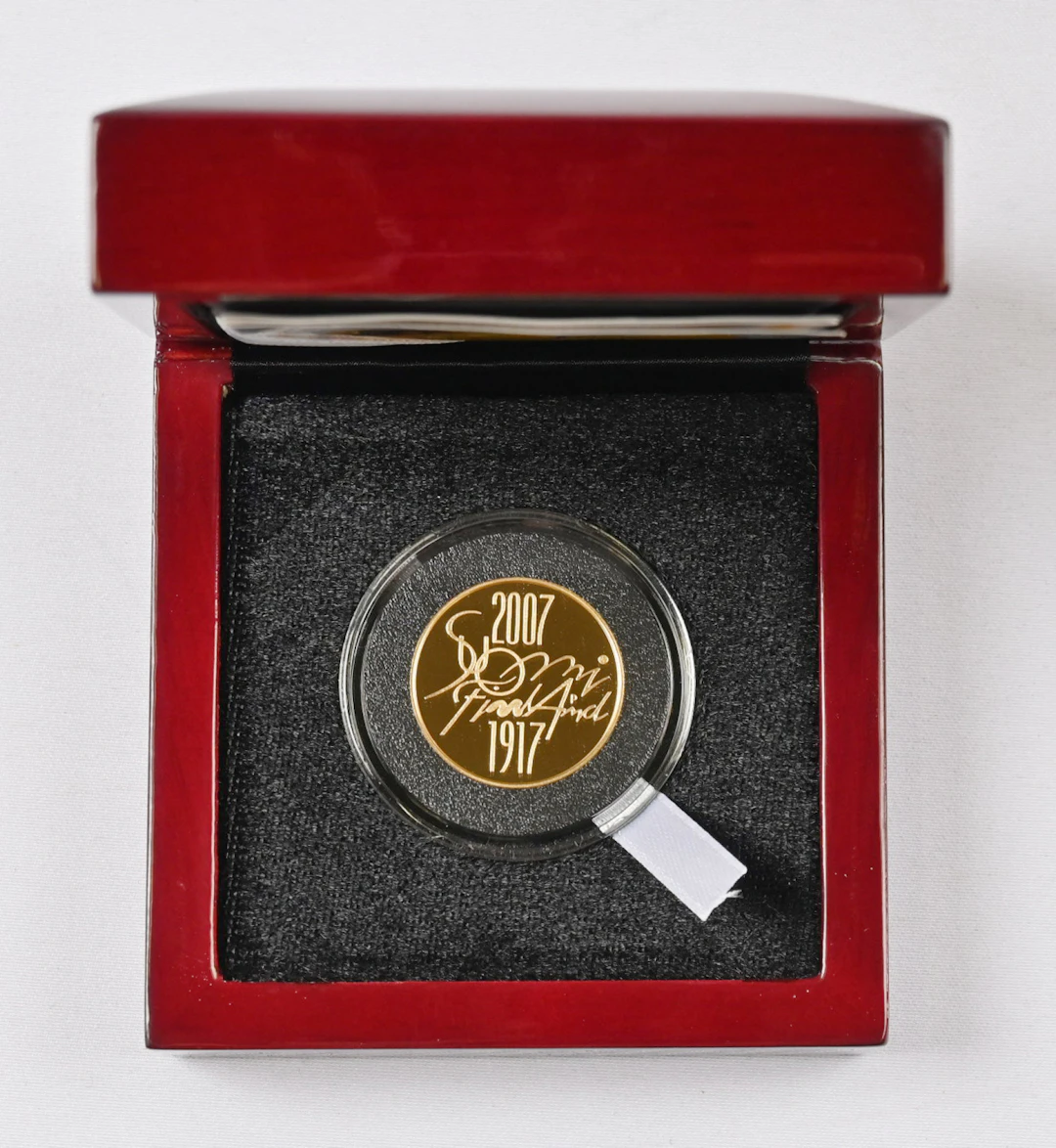 2007 100€ 90 years of Independence, gold