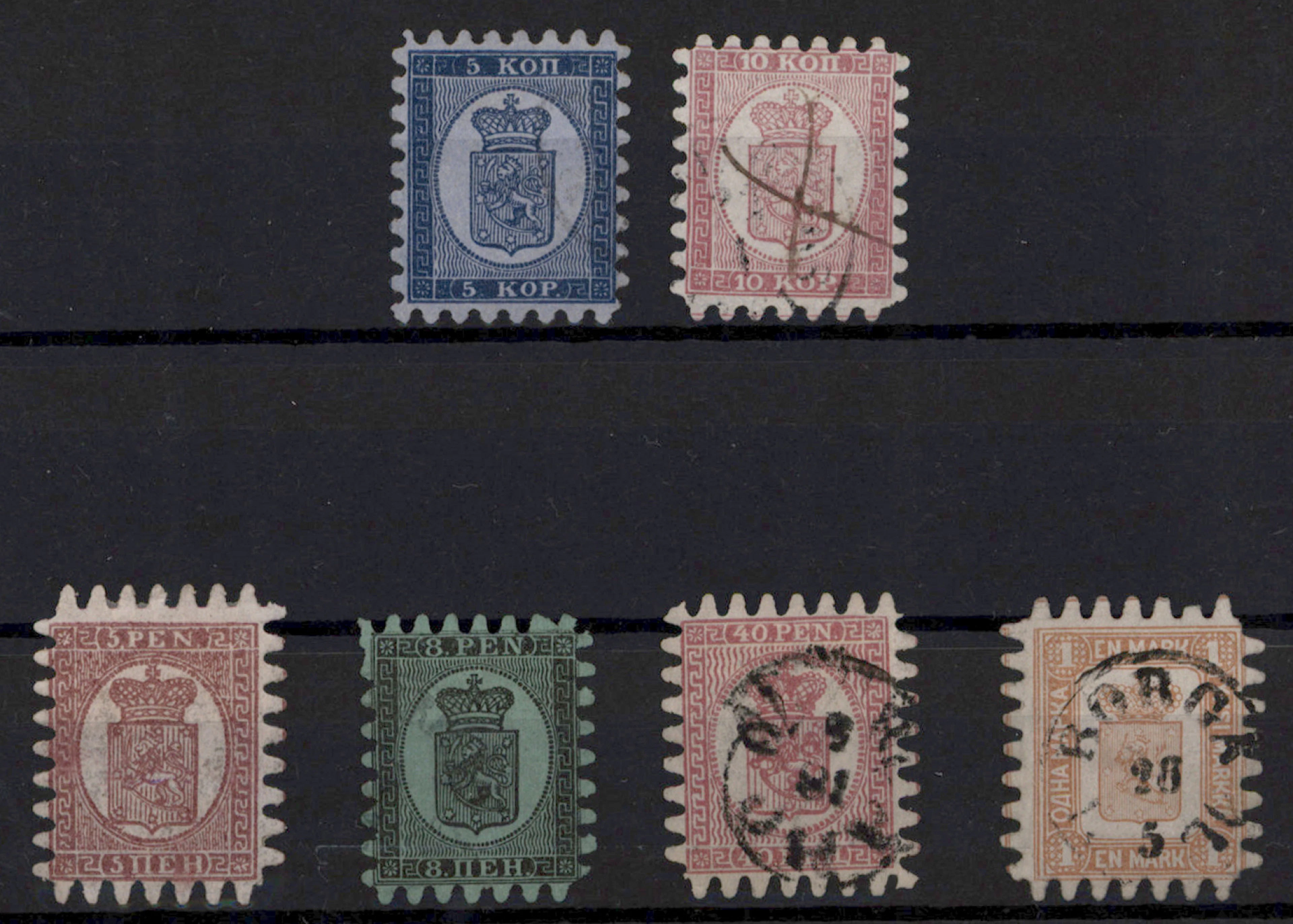 1860 - 1866 beautiful selection of stamps. Some faults