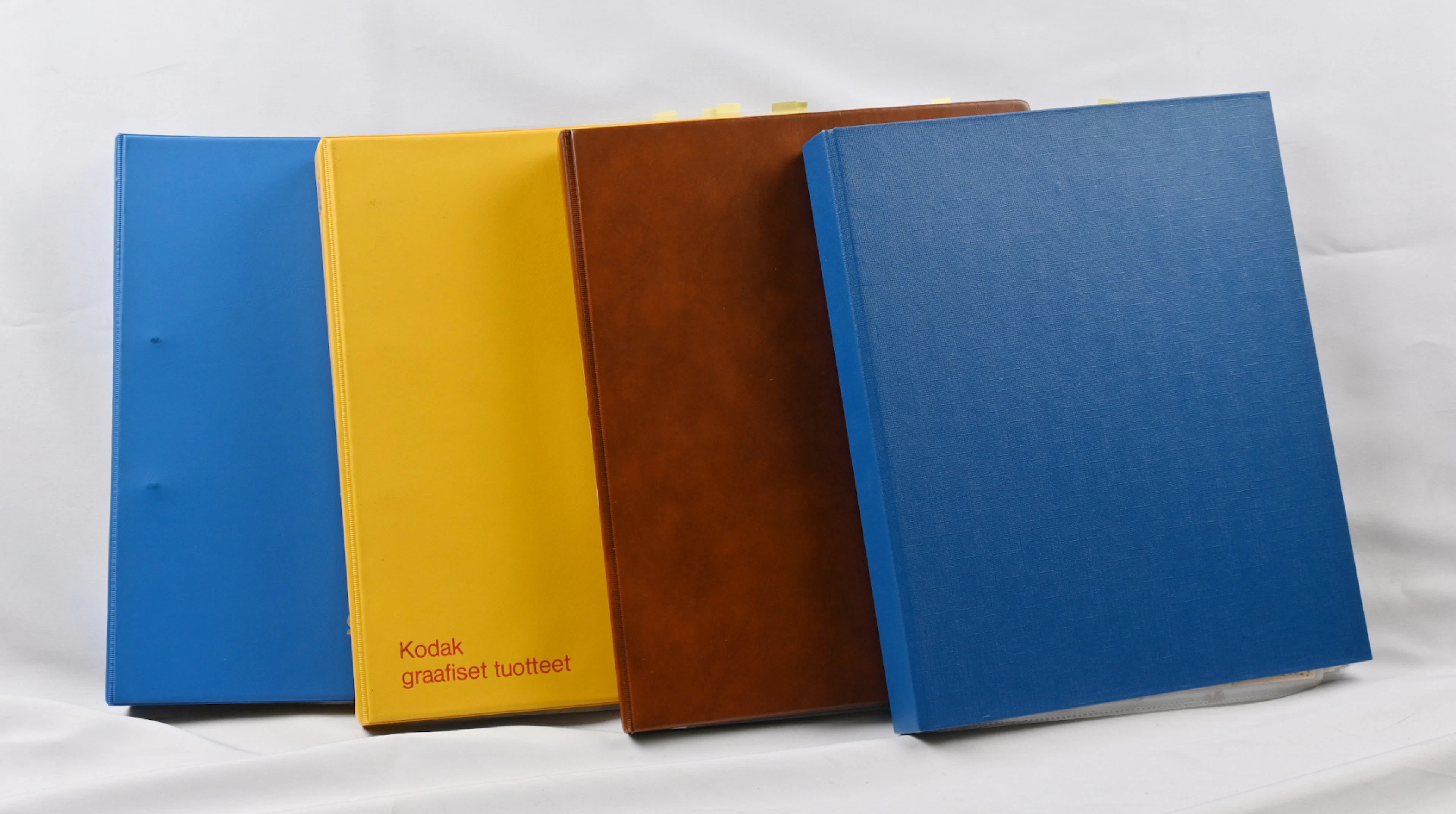 Postal stationery card selection in four binders starting from 8 penni