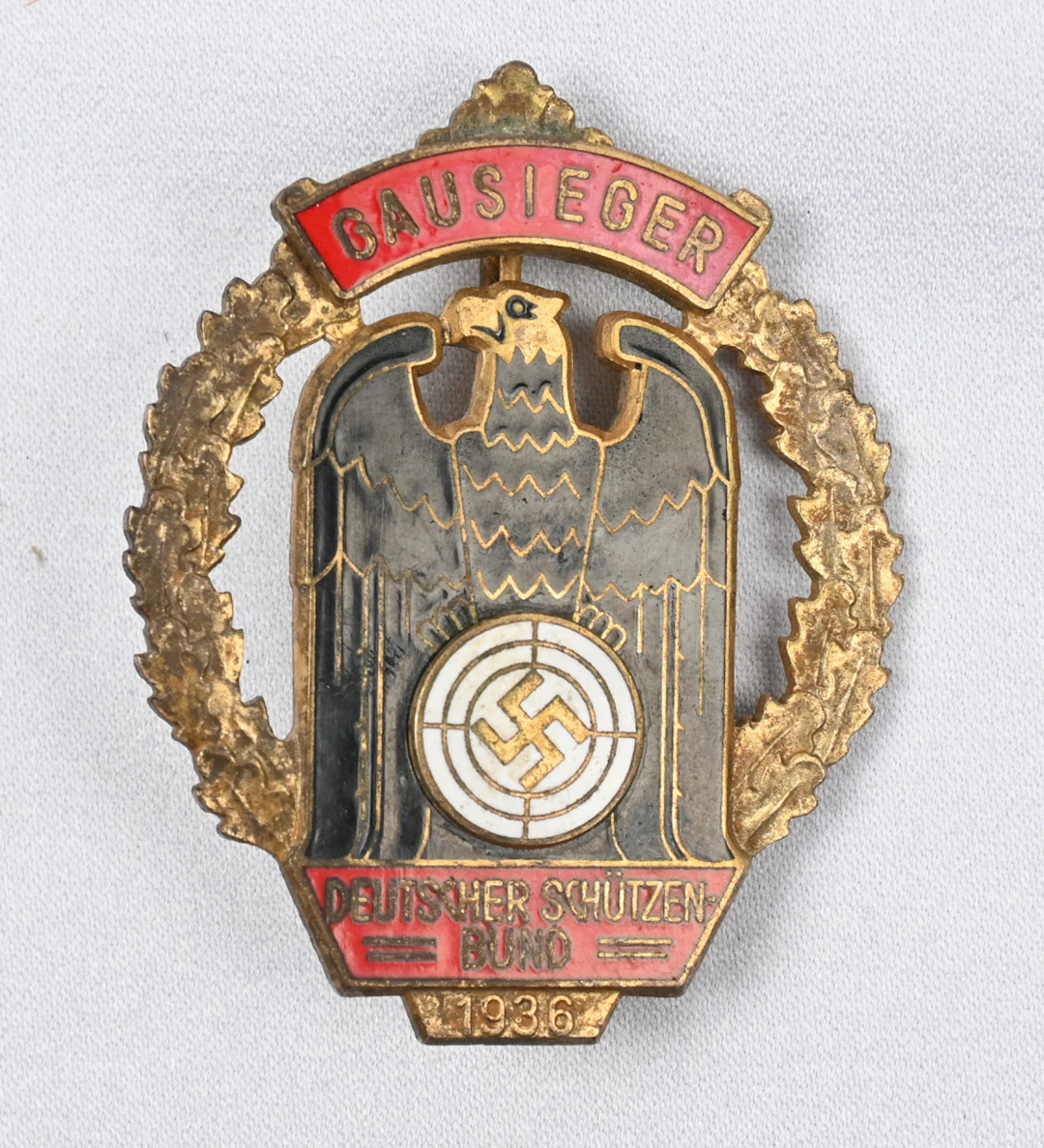 German Shooting Association district champion (Gausieger) badge of