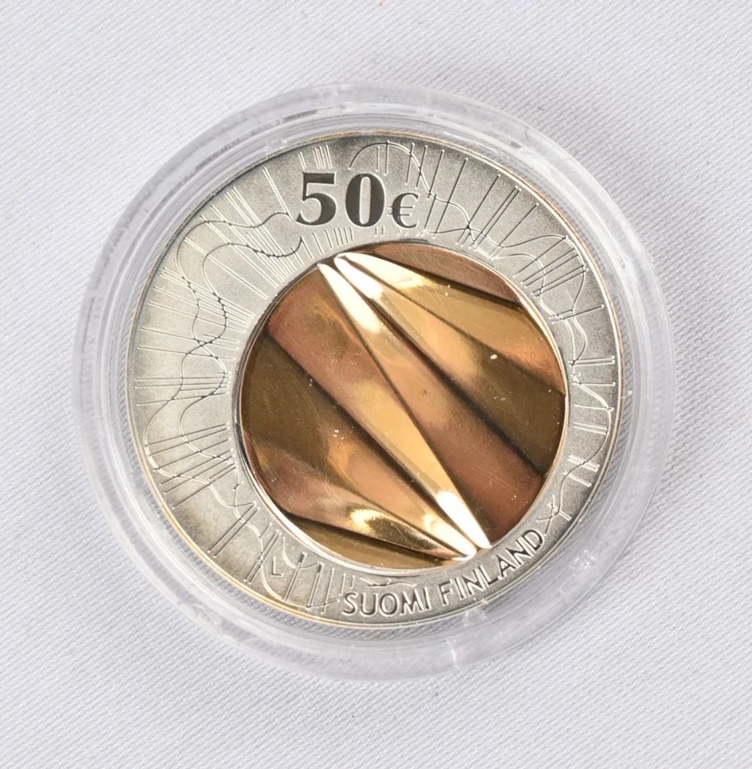2012 50€ World Design Capital Helsinki gold/silver