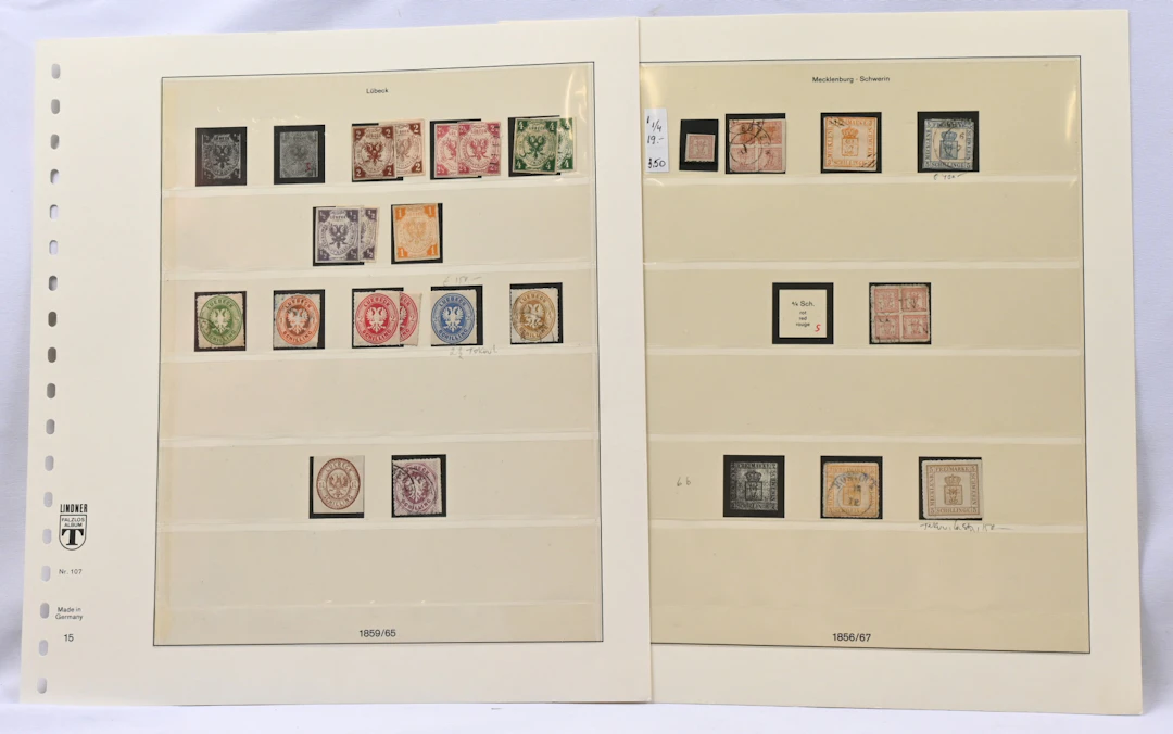 Lübeck, Mecklenburg-Schwerin, Mecklenburg-Strelitz, Norddeutscher