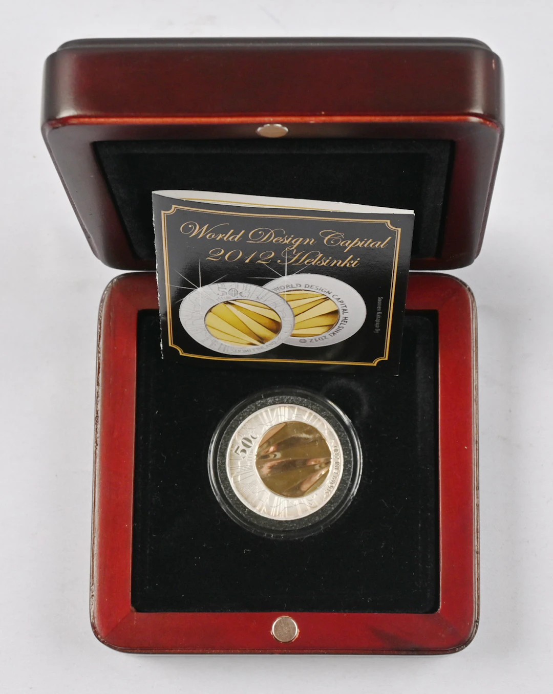 2012 50€ World Design Capital Helsinki gold/silver