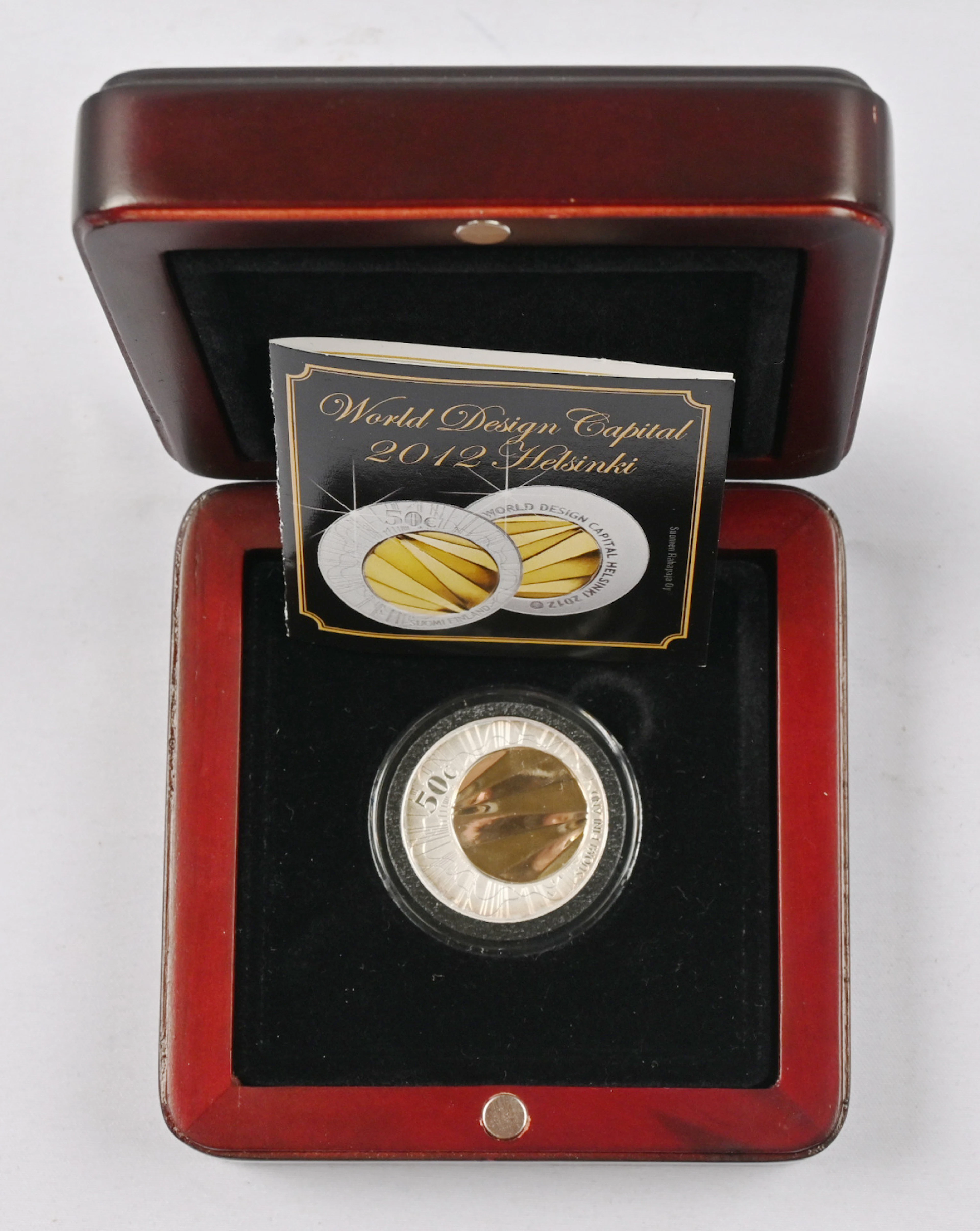 2012 50€ World Design Capital Helsinki gold/silver