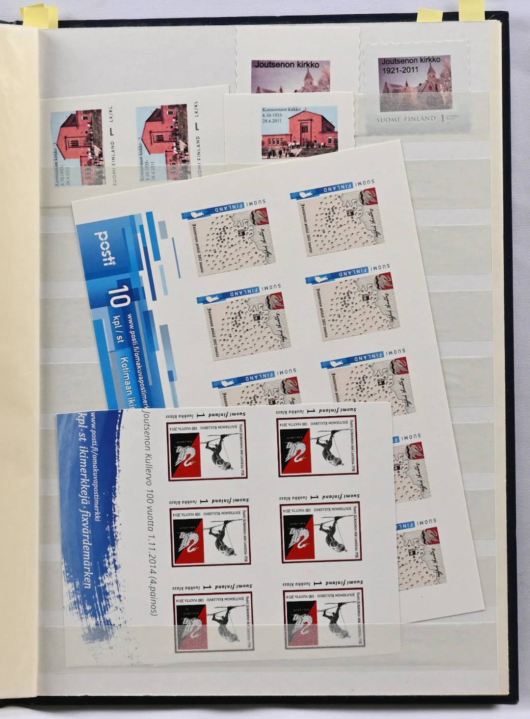 Personalized stamps, MNH ** and used selection in an album. Additionally