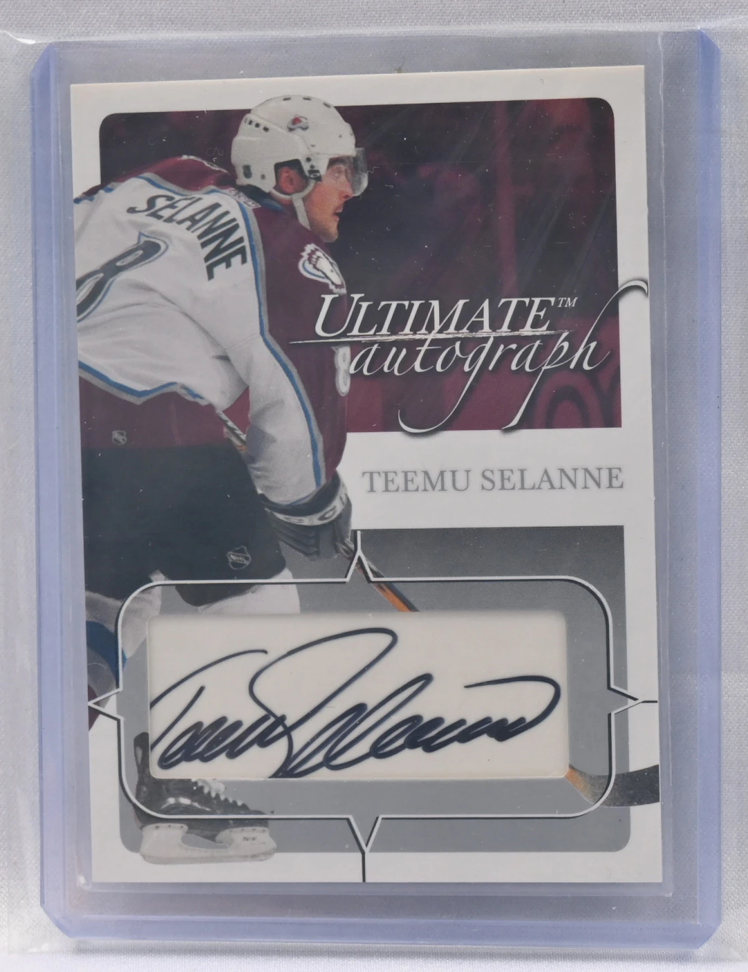 Teemu Selänne 2003-04 Be a Player Ultimate autograph autograph /135.