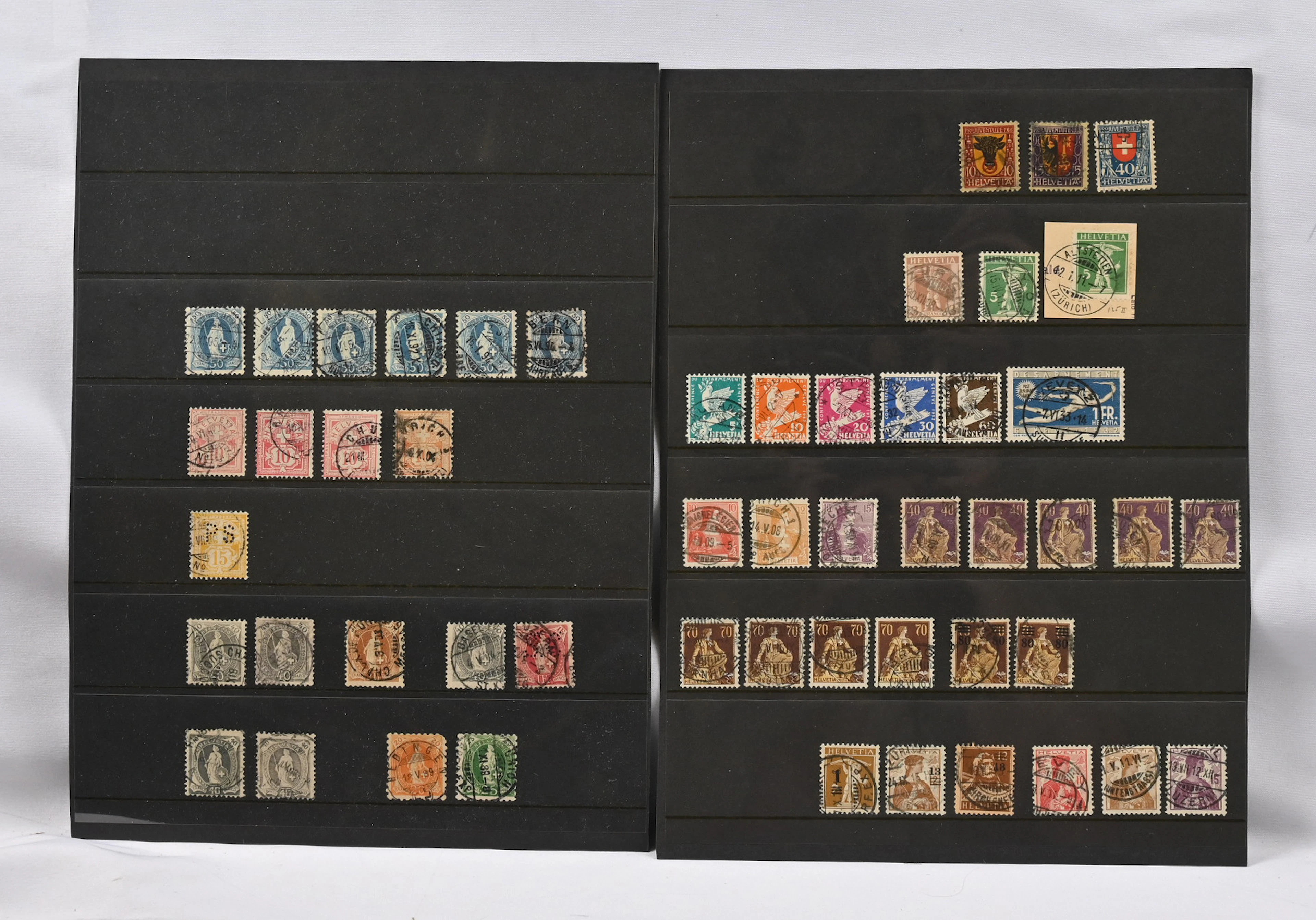 From 1862 onwards stock lot of nearly 2 KG of stamps, postal items