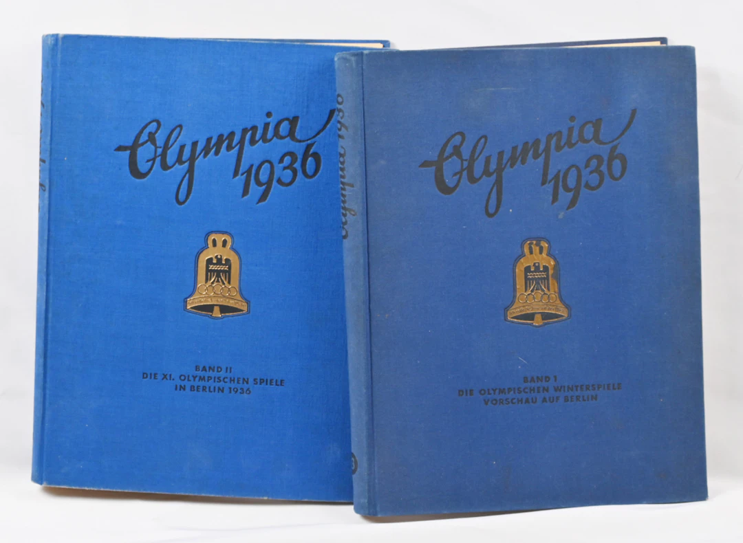 Olympics 1936. Two albums from the Garmisch-Partenkirchen and Berlin