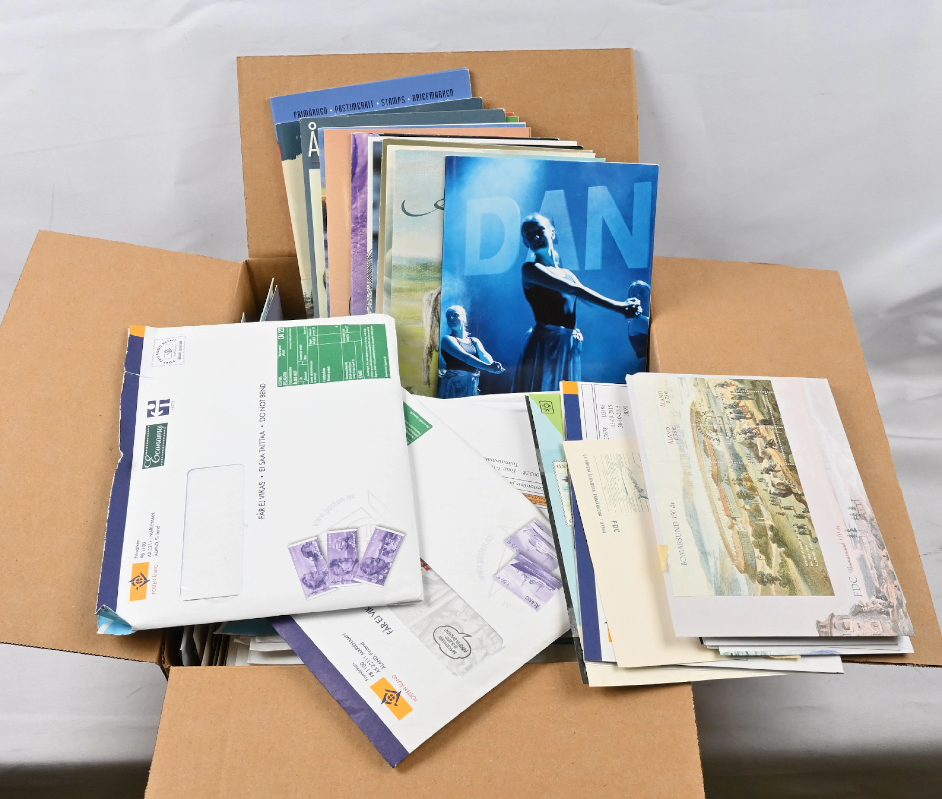 Finnish year sets 1973 - 2012 over 30 pieces and Aland Island assortments