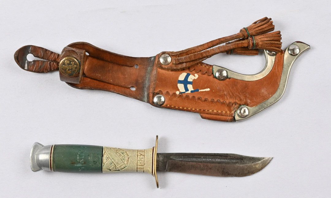 Iisakki Järvenpää troop unit knife 3/KTR4.