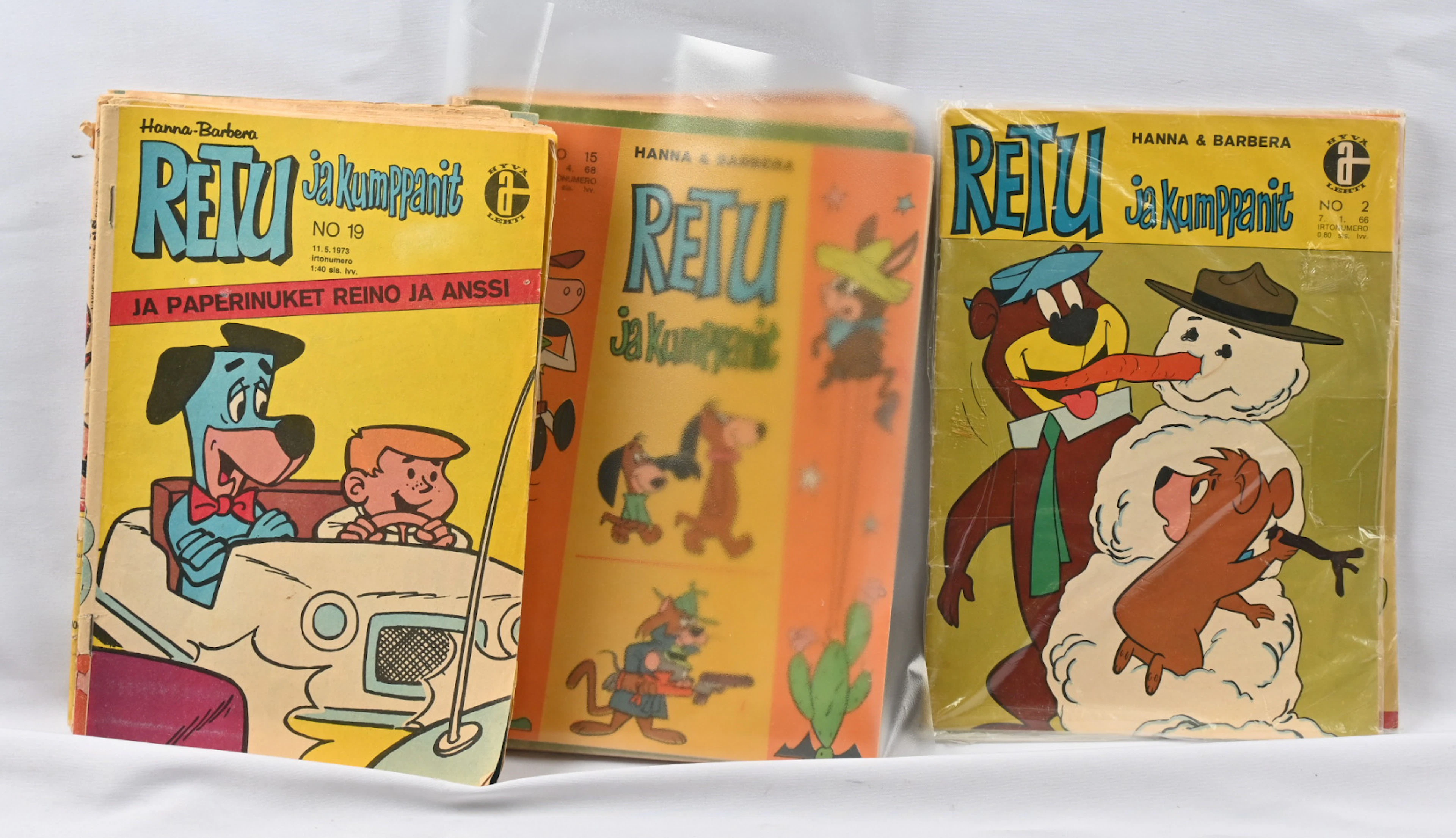 "Retu ja Kumppanit" 1966 - 1973 selection approximately 80 pieces