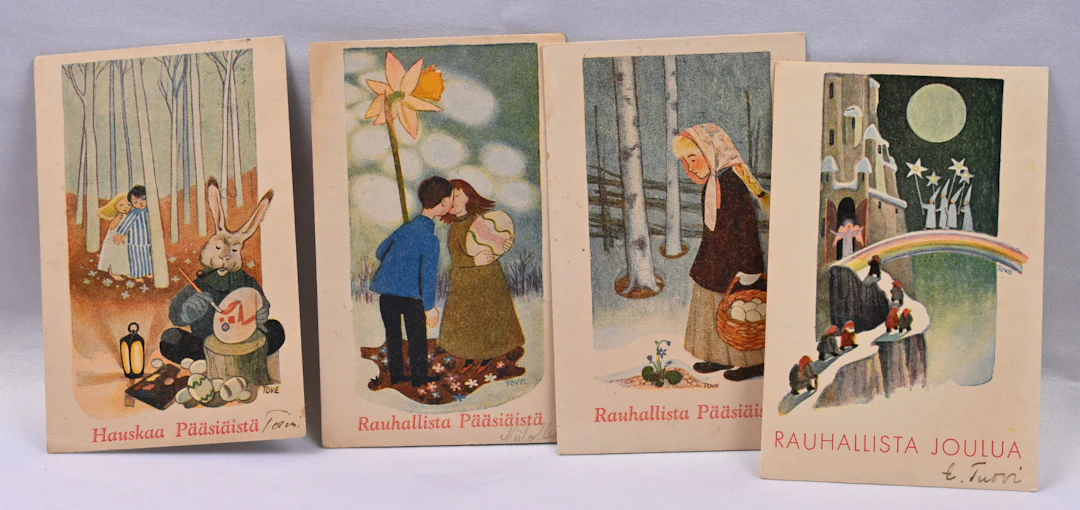 Tove small selection eight different types from the 1940s.