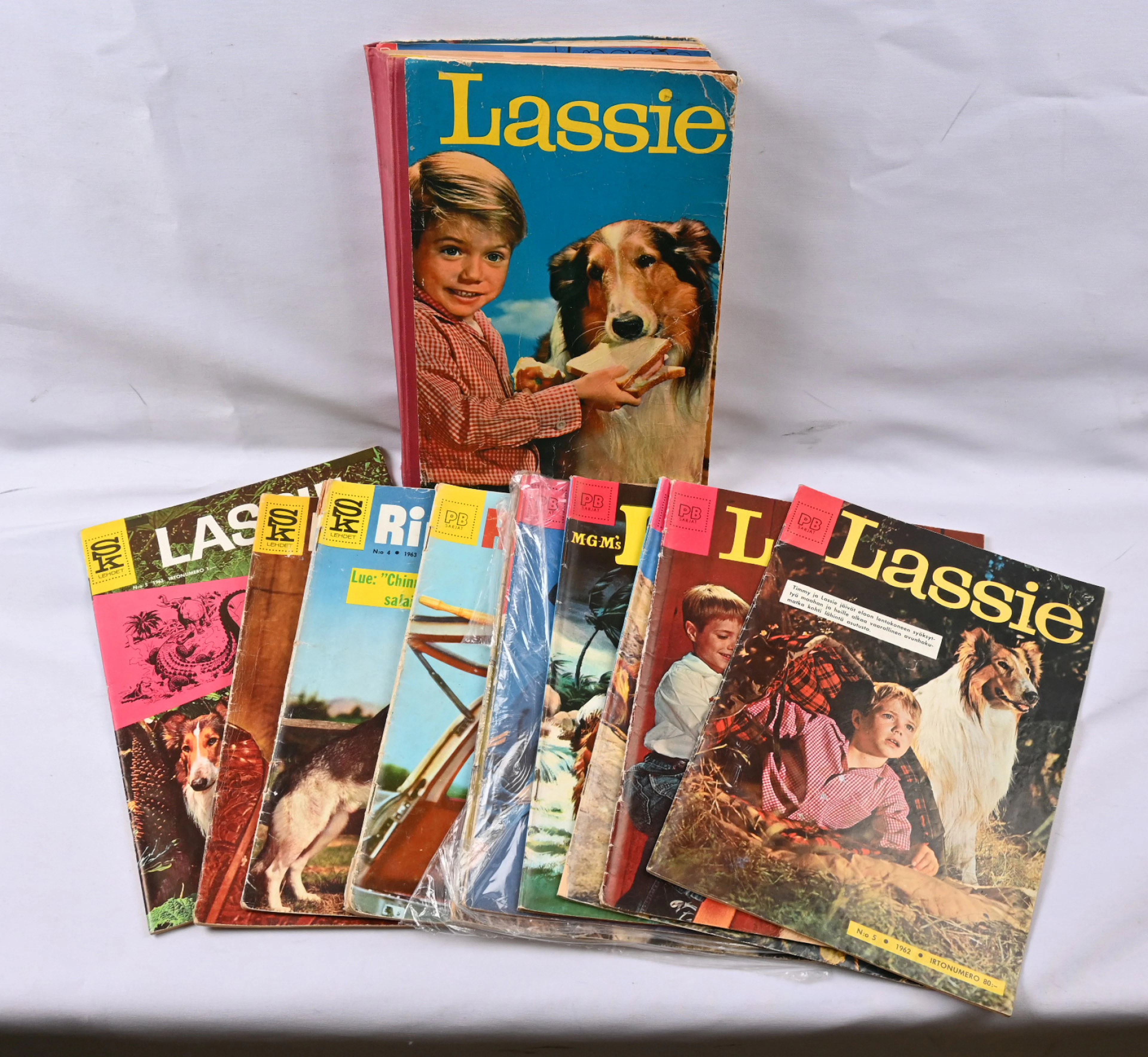 Lassie and Rin Tin Tin selection from the late 1950s to the early