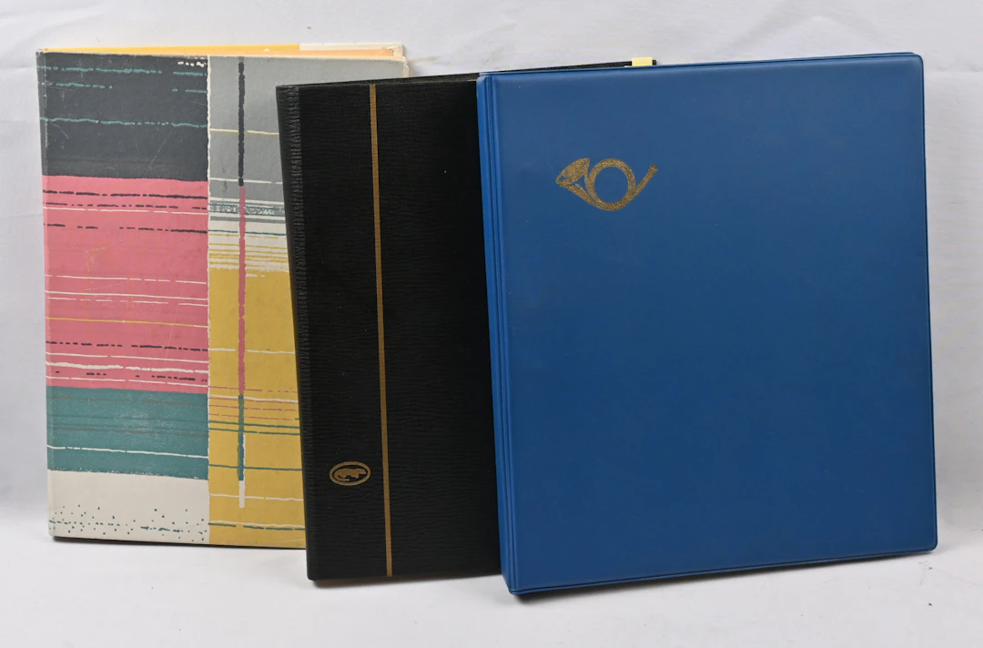 From 1860 onwards old collection on pages up to 1940s including eg.
