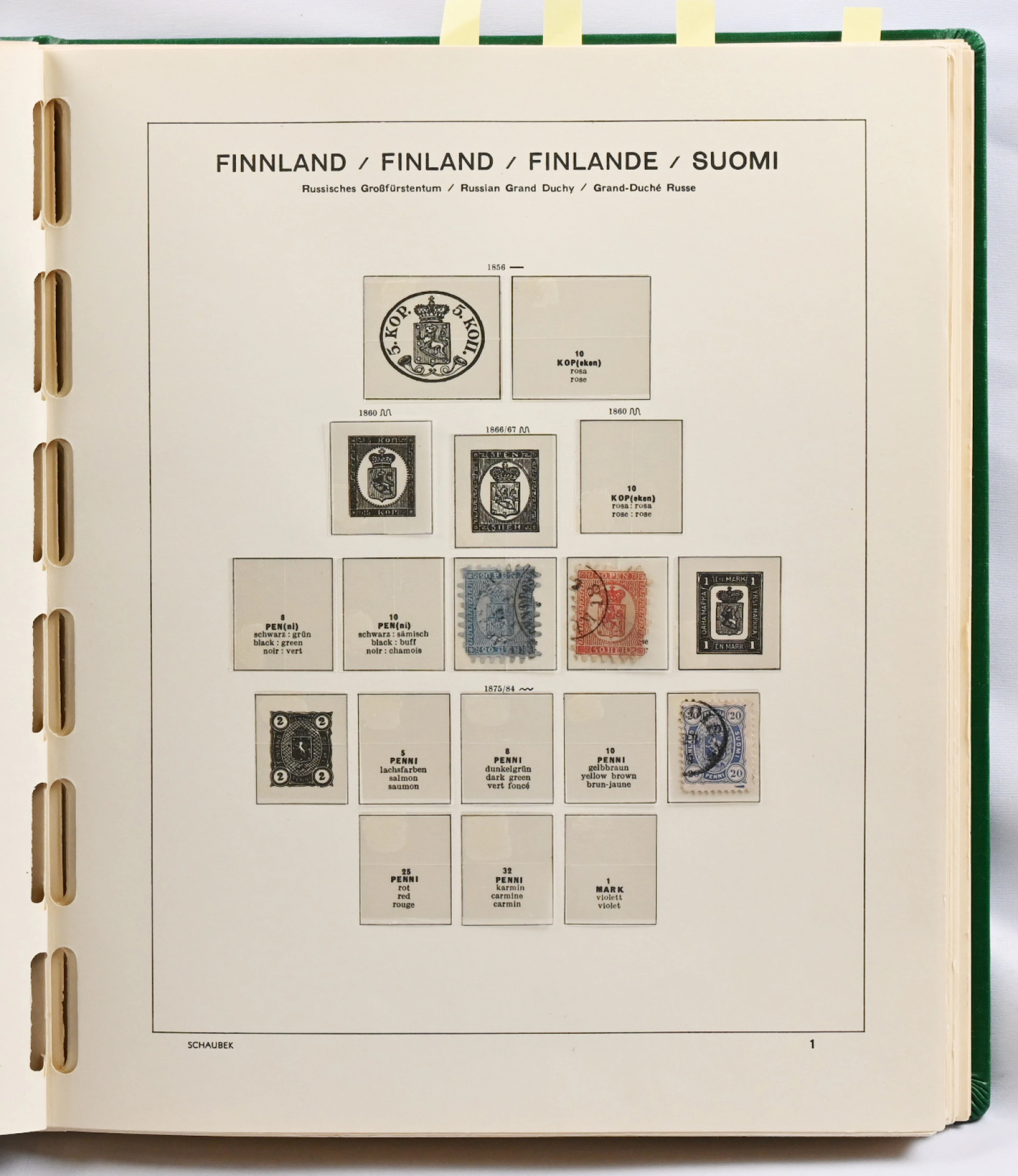 1866 - 1986 collection in album, also some medium priced material