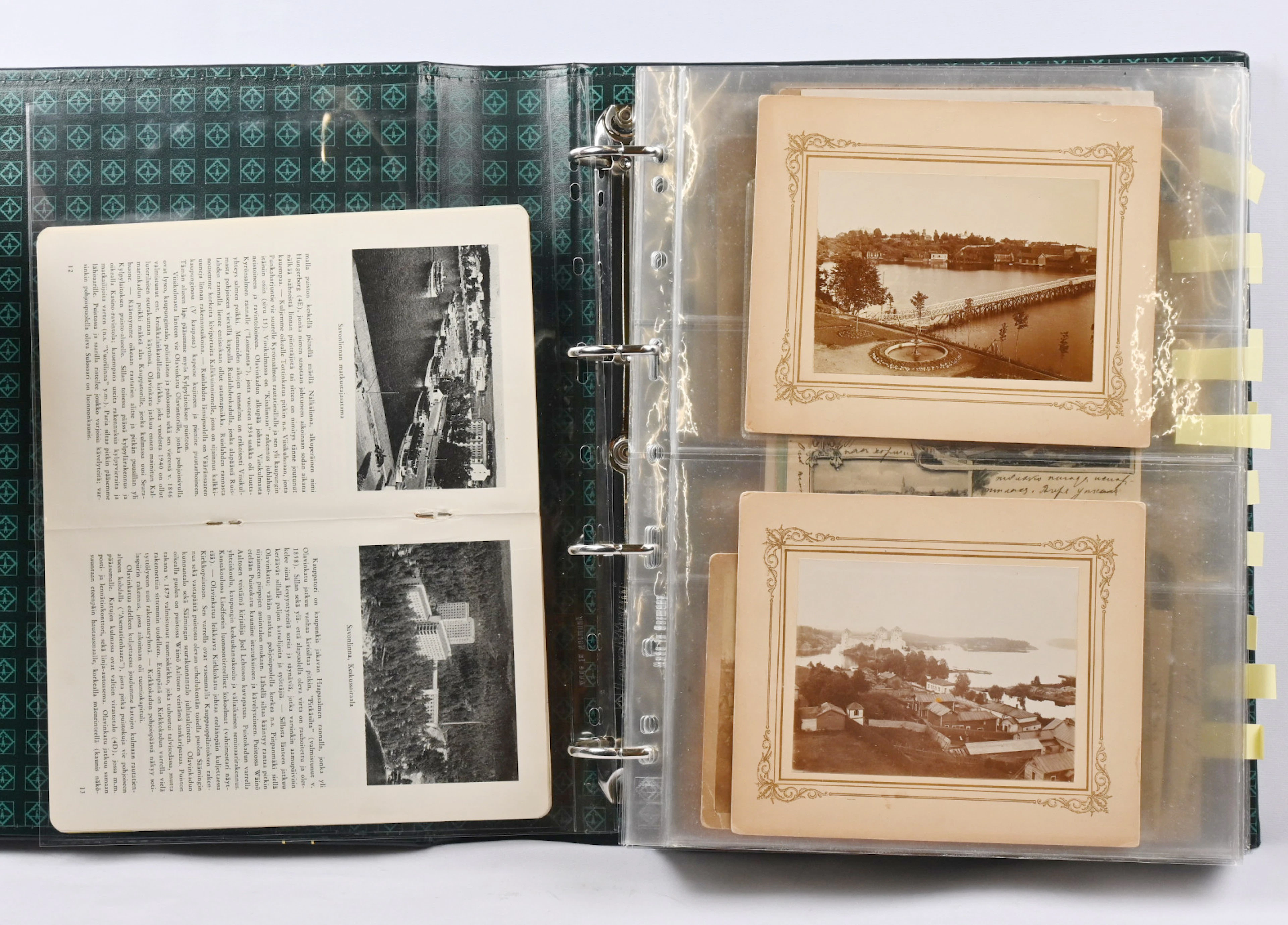 Savonlinna magnificent collection of postmarks, cards, labels and