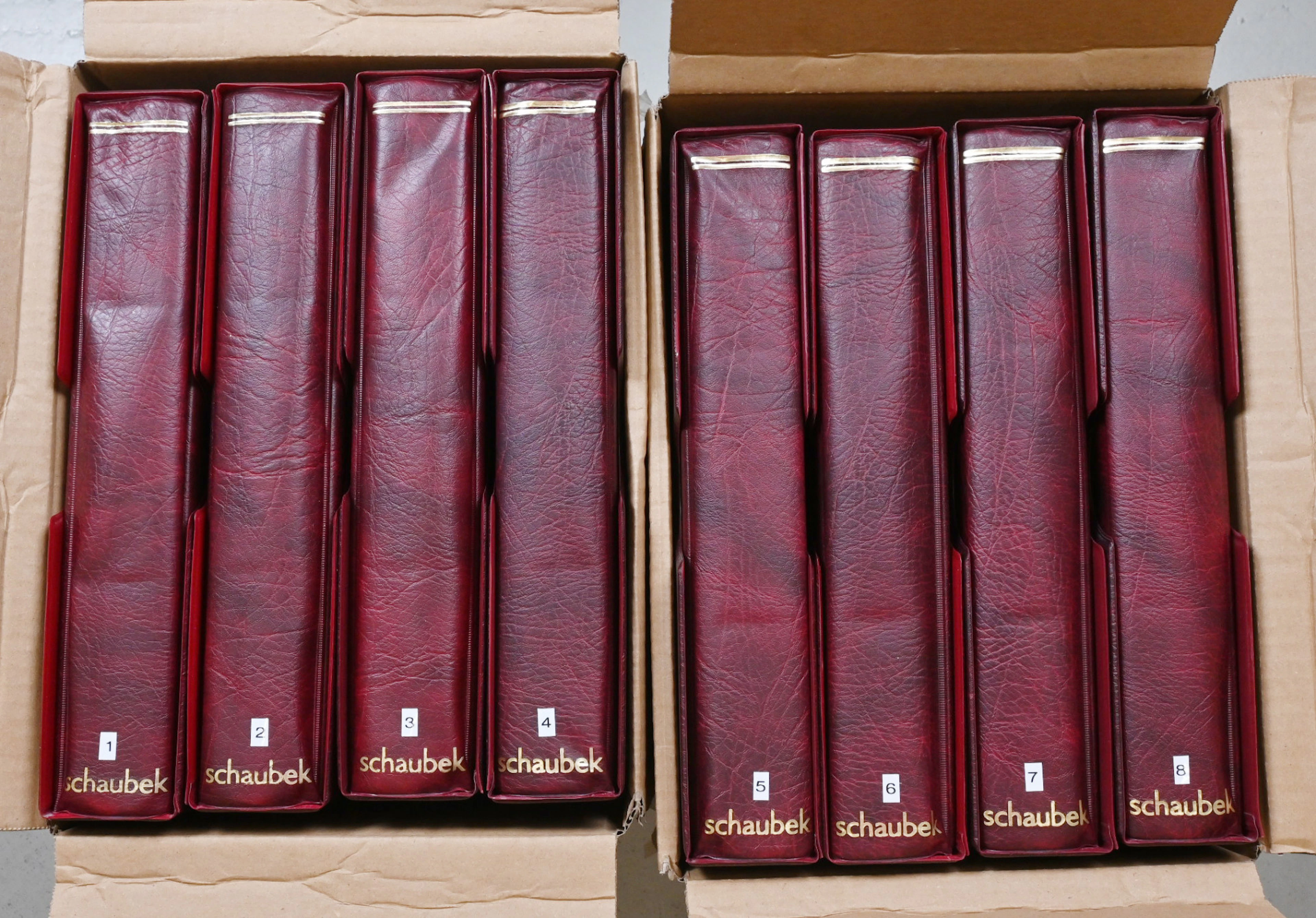 1858 - 1991 fine and rather extensive **/*/o basic collection in eight