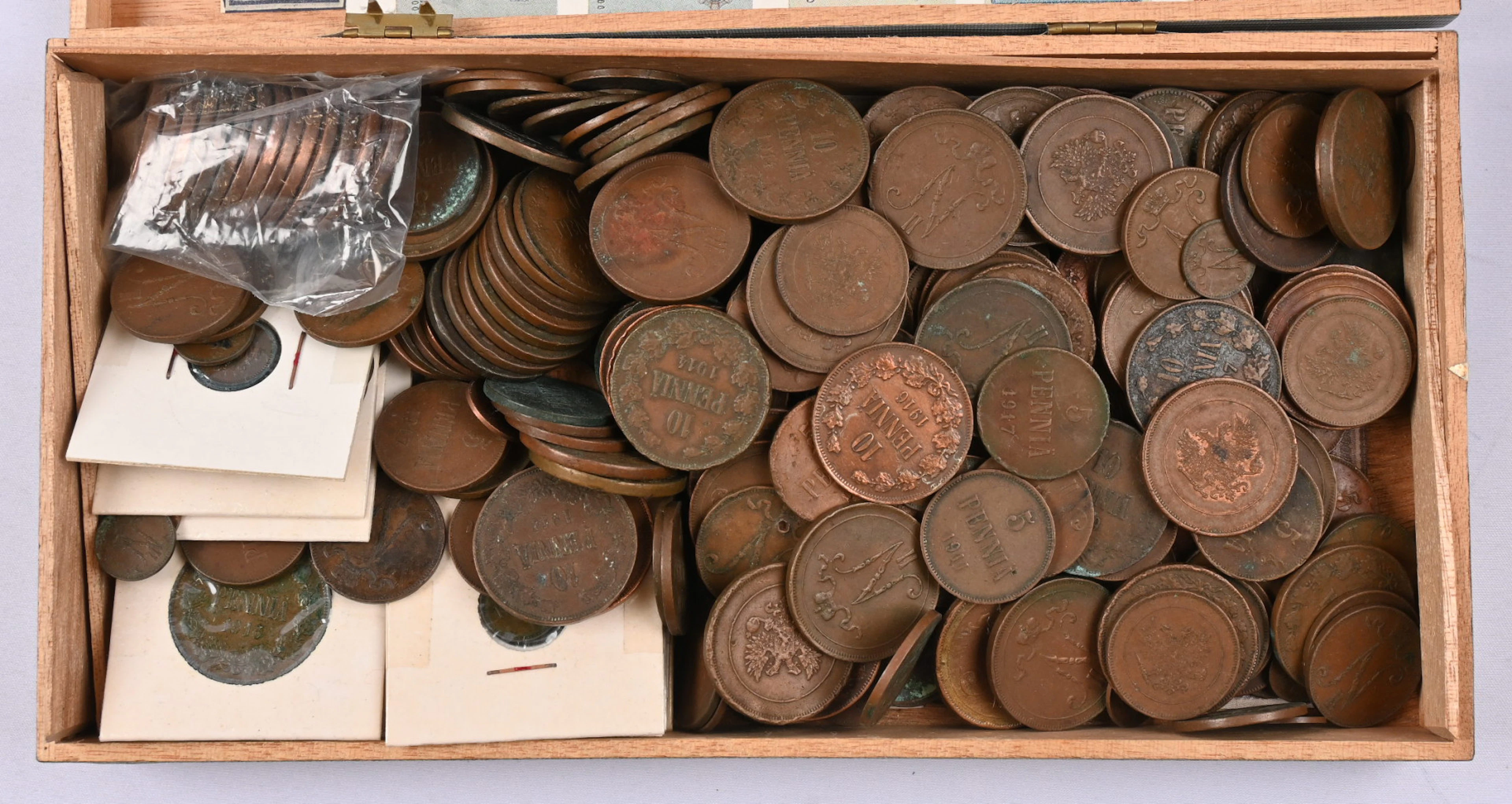 Tsarist era coins over 2½ KG.