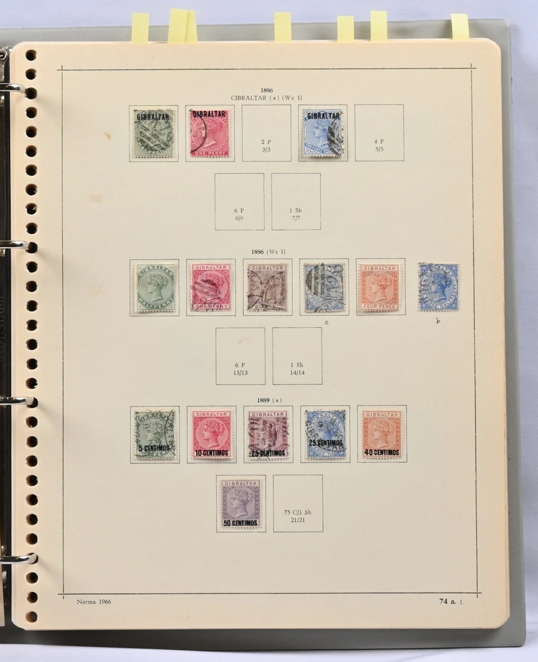 1886 - 2004 fine collection in an album, including eg. Mi 12 *, 19